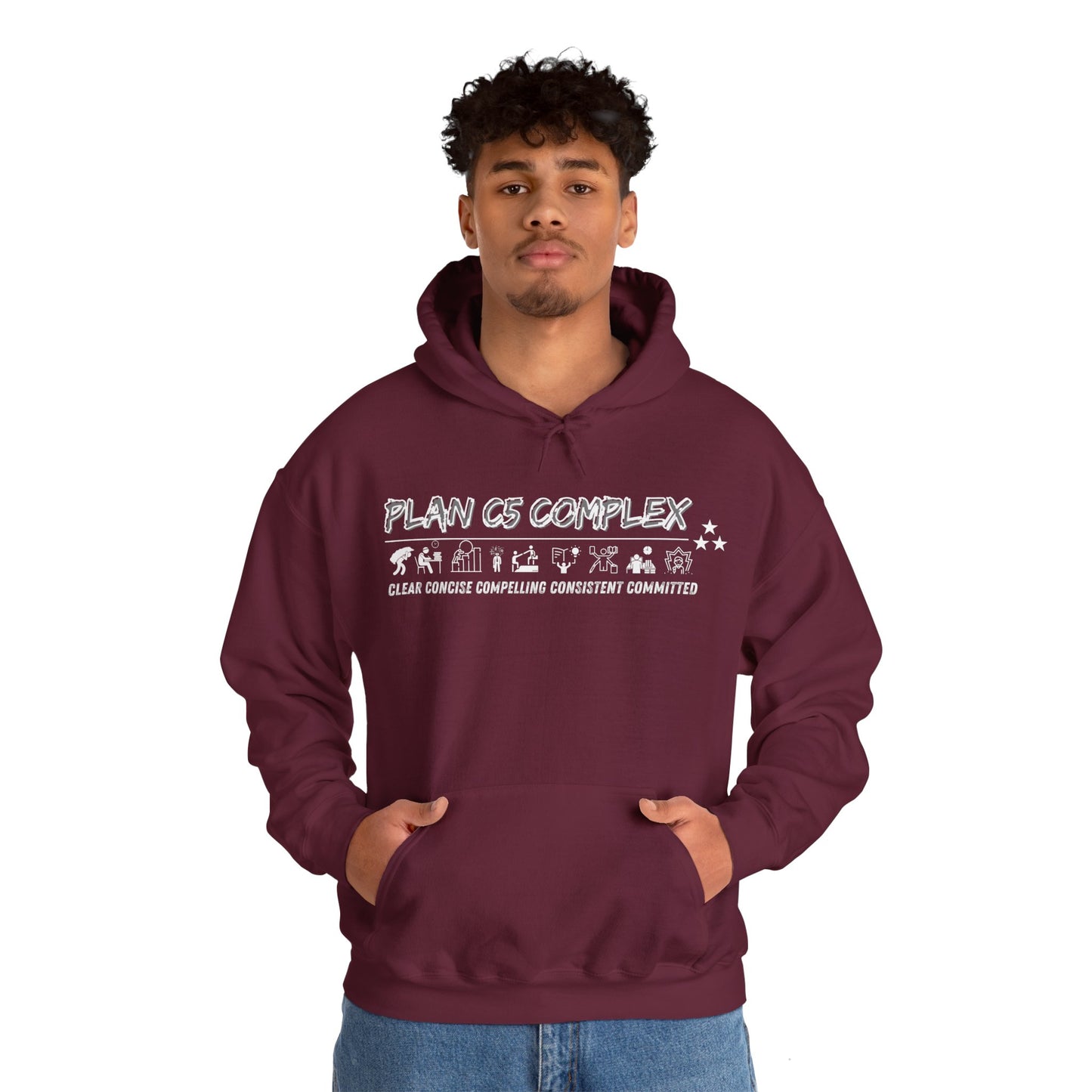 Plan C5 Complex Hoodie, Unisex Hooded Sweatshirt, Perfect Hoodie Comfortable Hoodie, Stylish Hoodie, Perfect Gift Hoodie, Self Love Hoodie