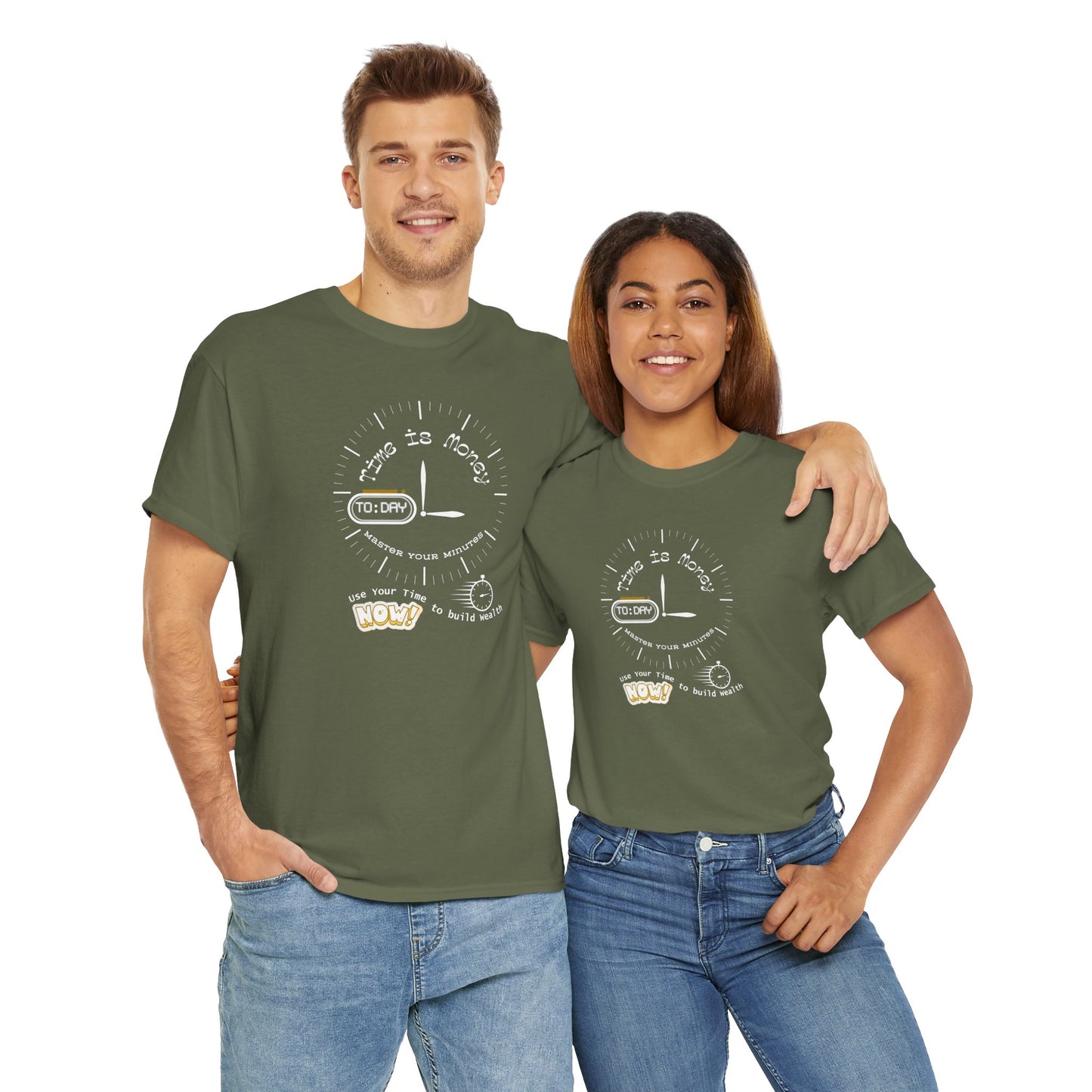 Time is Money: Master Your Minutes Shirt, Time Quote Tee, Perfect Gift Shirt, Time Conscious Shirt, Time is Gold Shirt, Precious Time Tee