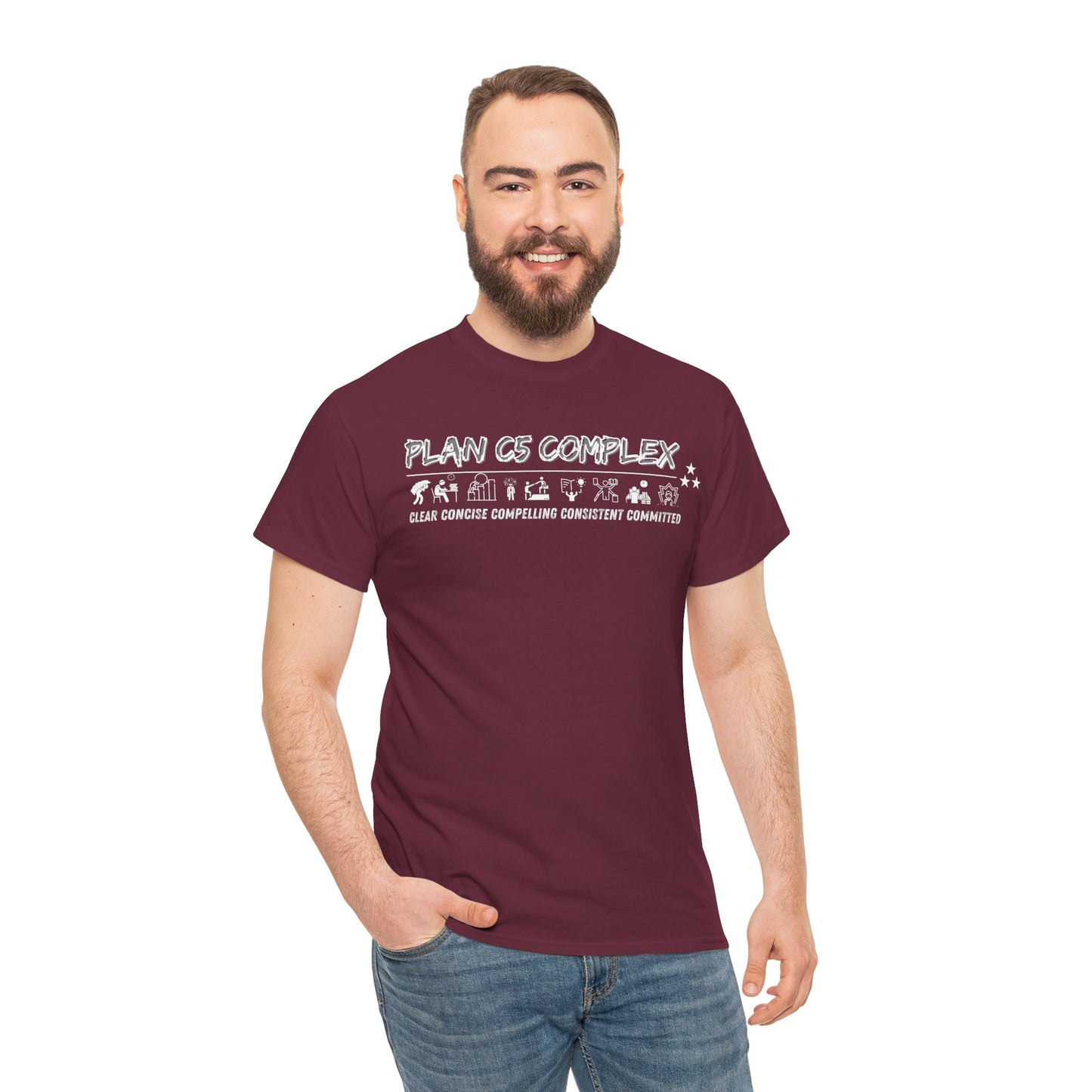 Plan C5 Complex Tee Motivational T-shirt Smartass Shirt Inspirational Shirt Self Motivating Shirt Self Love Shirt Mental Health Shirt