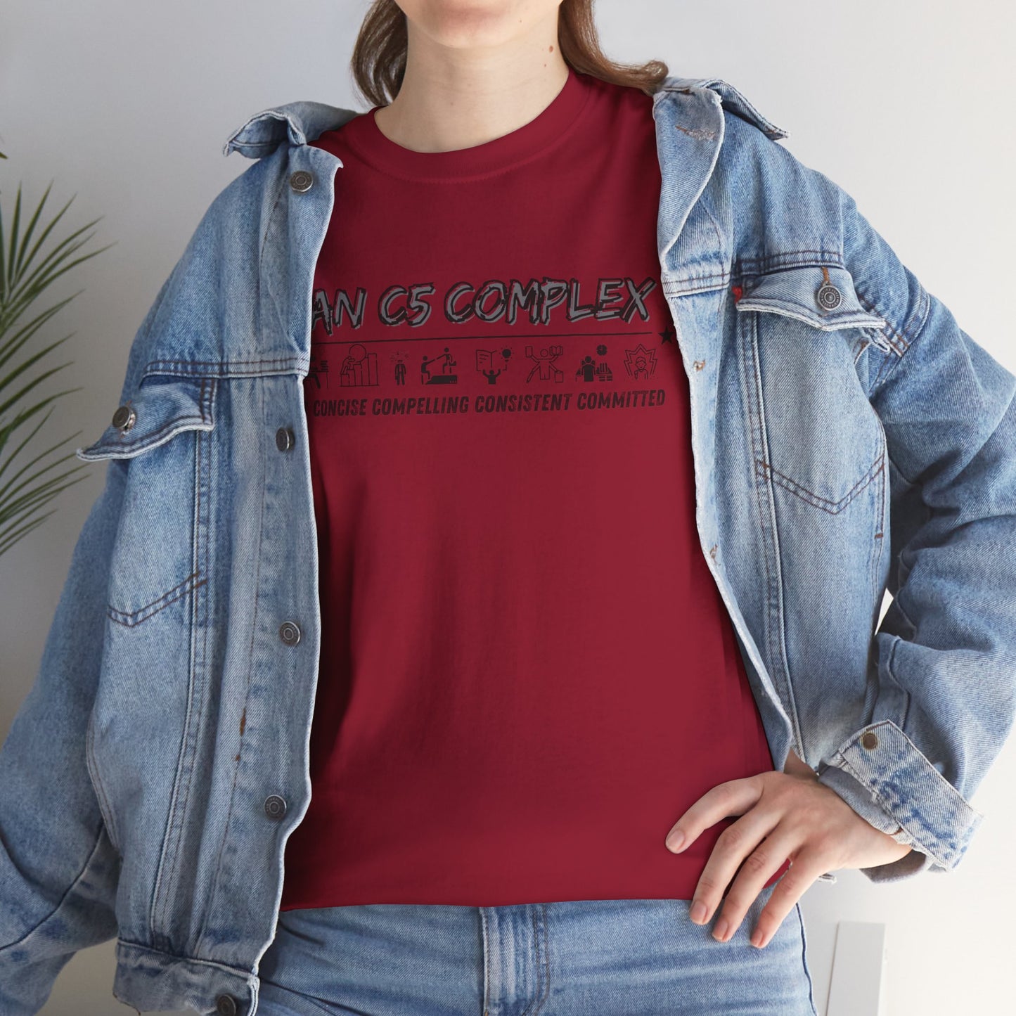 Plan C5 Complex Tee Motivational T-shirt Smartass Shirt Inspirational Shirt Self Motivating Shirt Self Love Shirt Mental Health Shirt