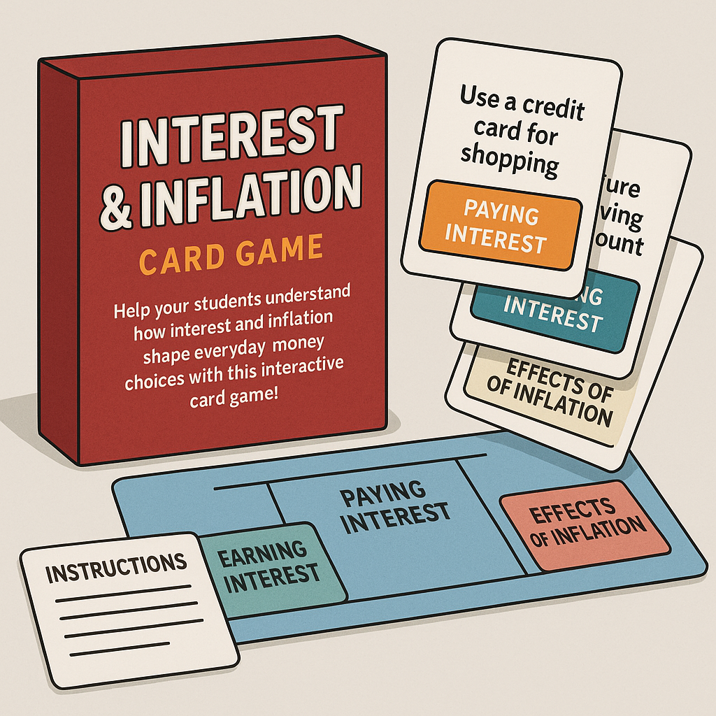 Interest-Inflation Card Deck Game