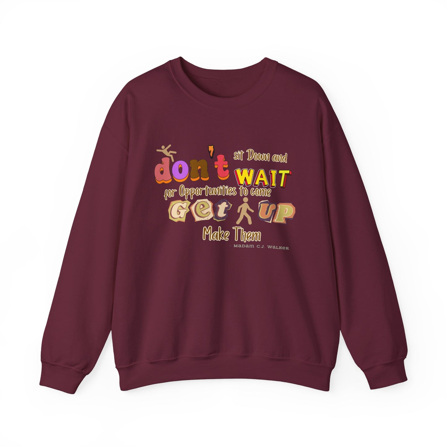 Opportunity Positive Quote Sweatshirt Perfect Gift Sweatshirt Saying Sweatshirt with Life Lesson Sweatshirt Positive Reminder Unisex Sweats
