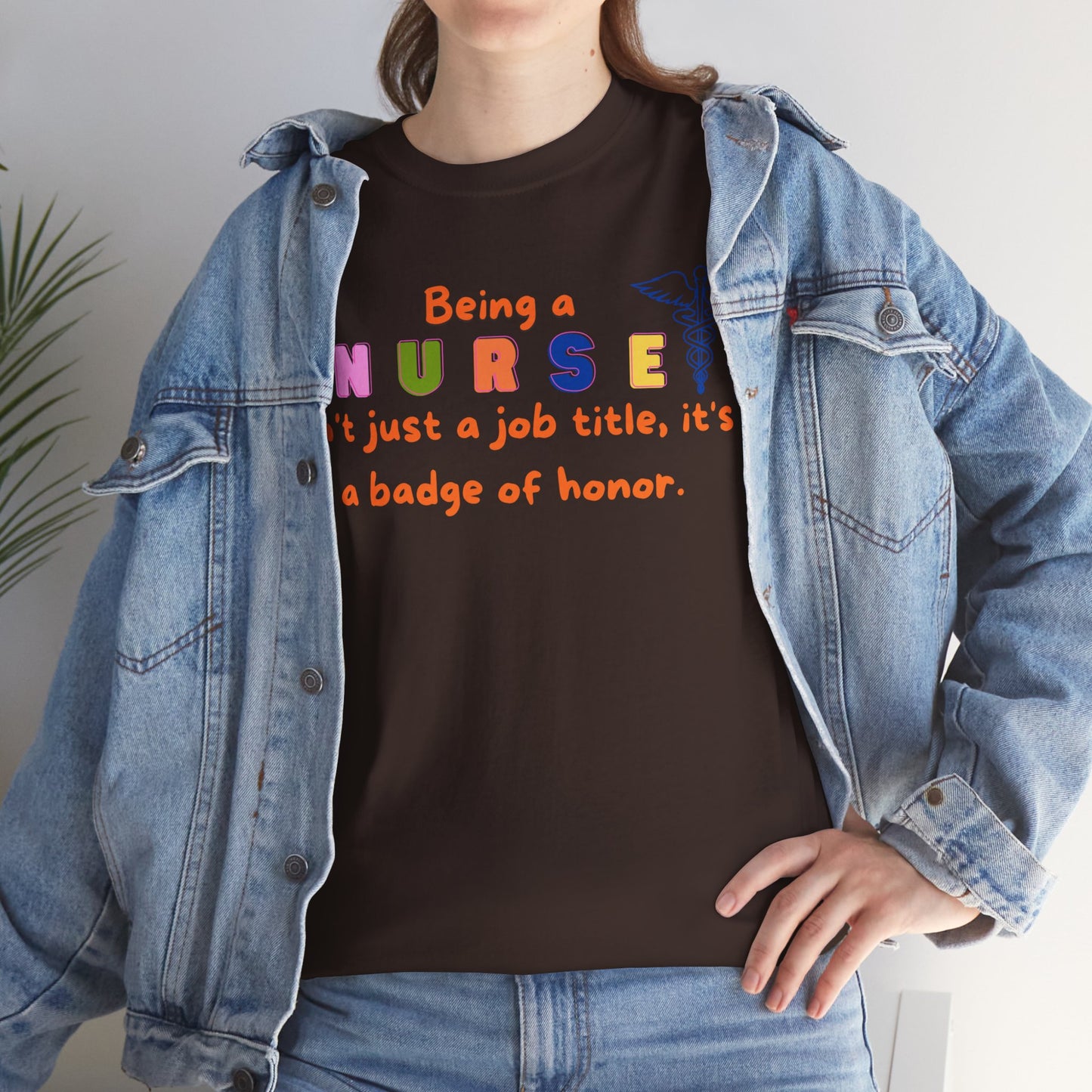 Nurse Badge of Honor T-Shirt, Profession Badge of Honor Shirt Nurse Shirt Nurse Day Shirt Perfect Gift for Nurse Stylish Shirt