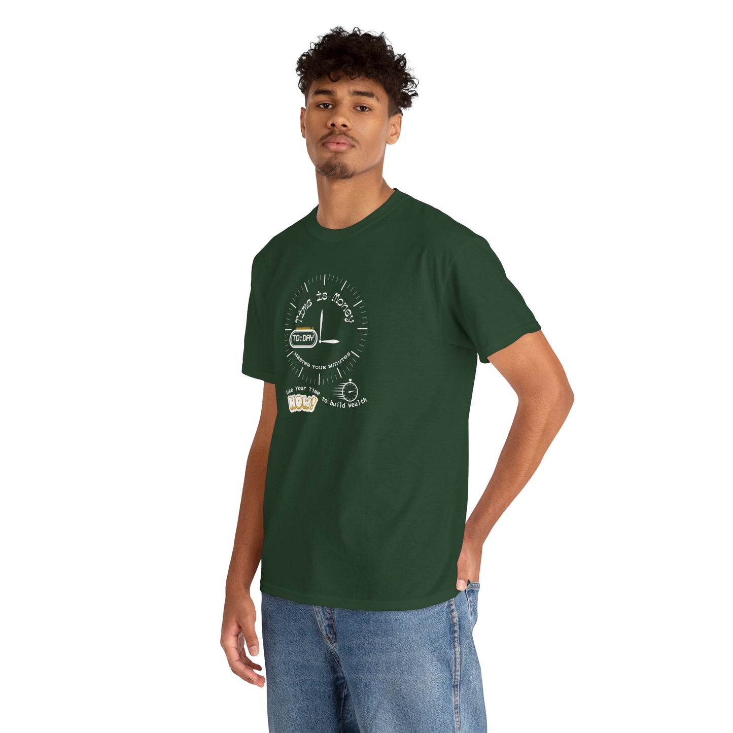 Time is Money: Master Your Minutes Shirt, Time Quote Tee, Perfect Gift Shirt, Time Conscious Shirt, Time is Gold Shirt, Precious Time Tee