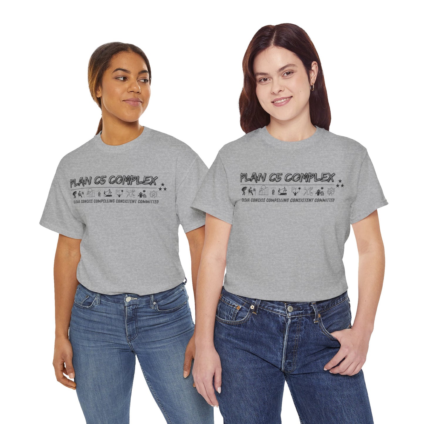 Plan C5 Complex Tee Motivational T-shirt Smartass Shirt Inspirational Shirt Self Motivating Shirt Self Love Shirt Mental Health Shirt