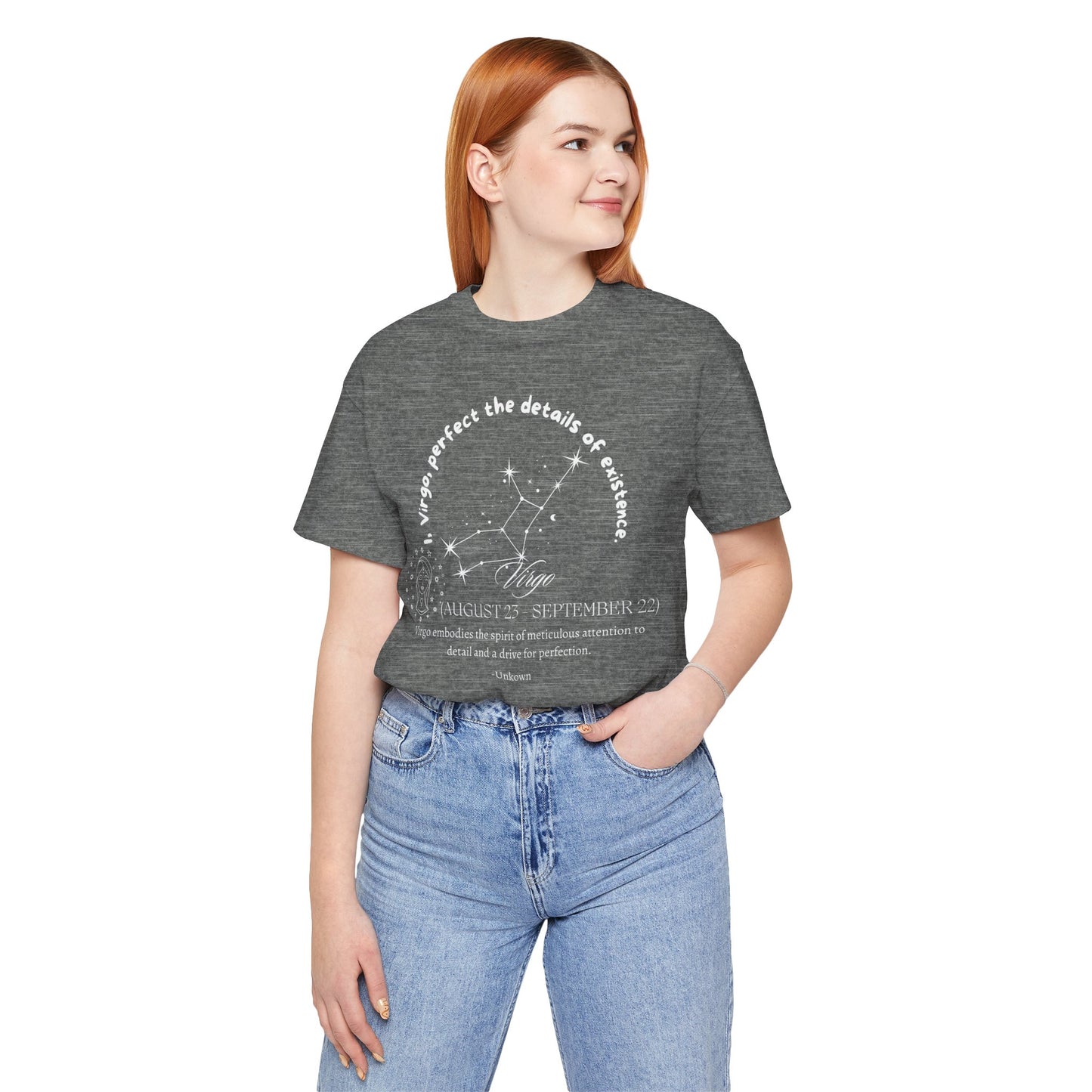 Virgo Zodiac Shirt Horoscope Shirt Constellation Gift Shirt Unisex Virgo Zodiac Shirt Perfect Zodiac Birth Shirt Astrology Shirt