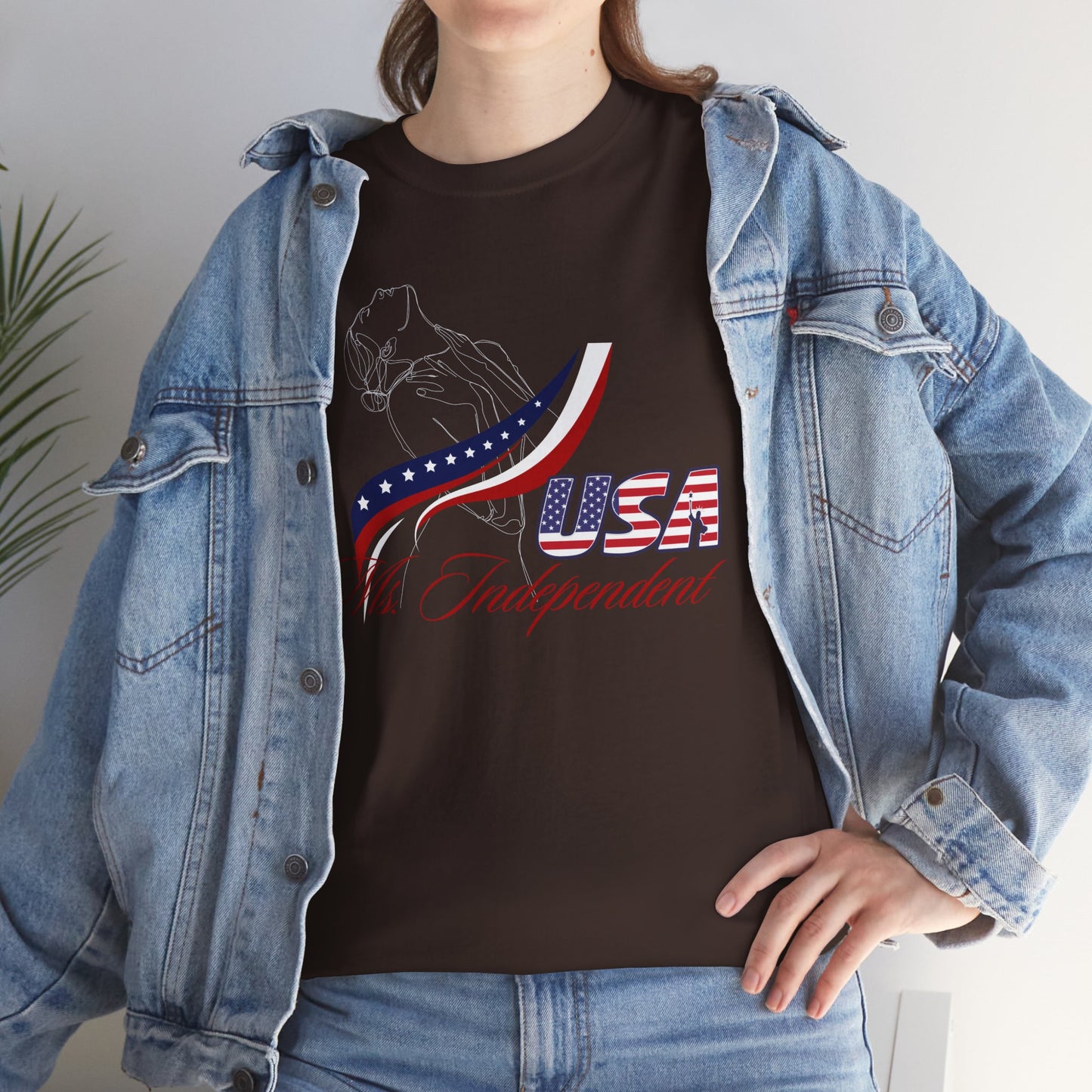 Ms. Independent Shirt for Strong Women Shirt for Independent Women Independence Day Shirt for Women Everyday Shirt for Women Mom Shirt