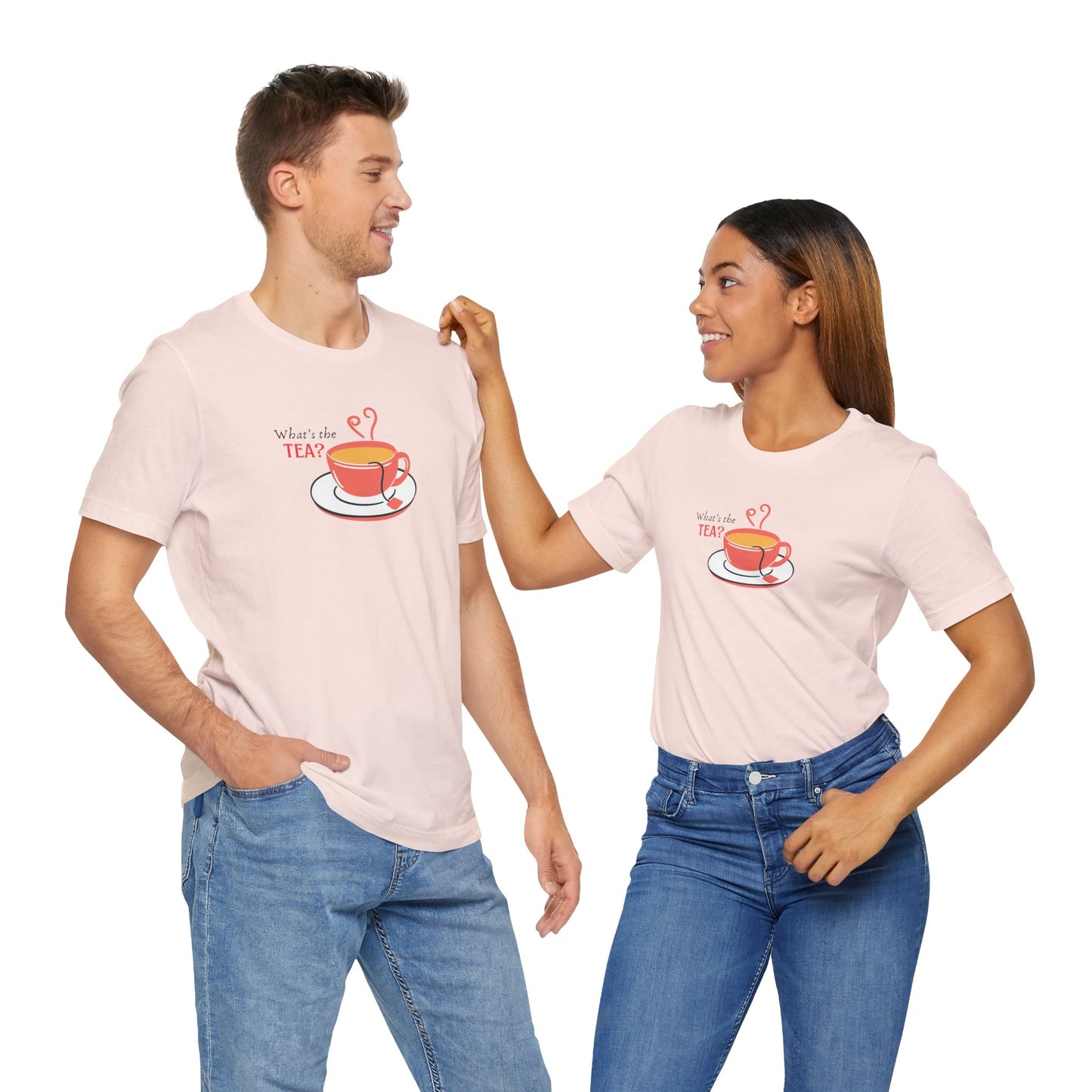 What's The Tea Shirt Viral Meme T-shirt Funny Meme Shirt Happy Shirt Women T-shirt Perfect for Bestie T-shirt Best Friend Shirt Gossip Shirt