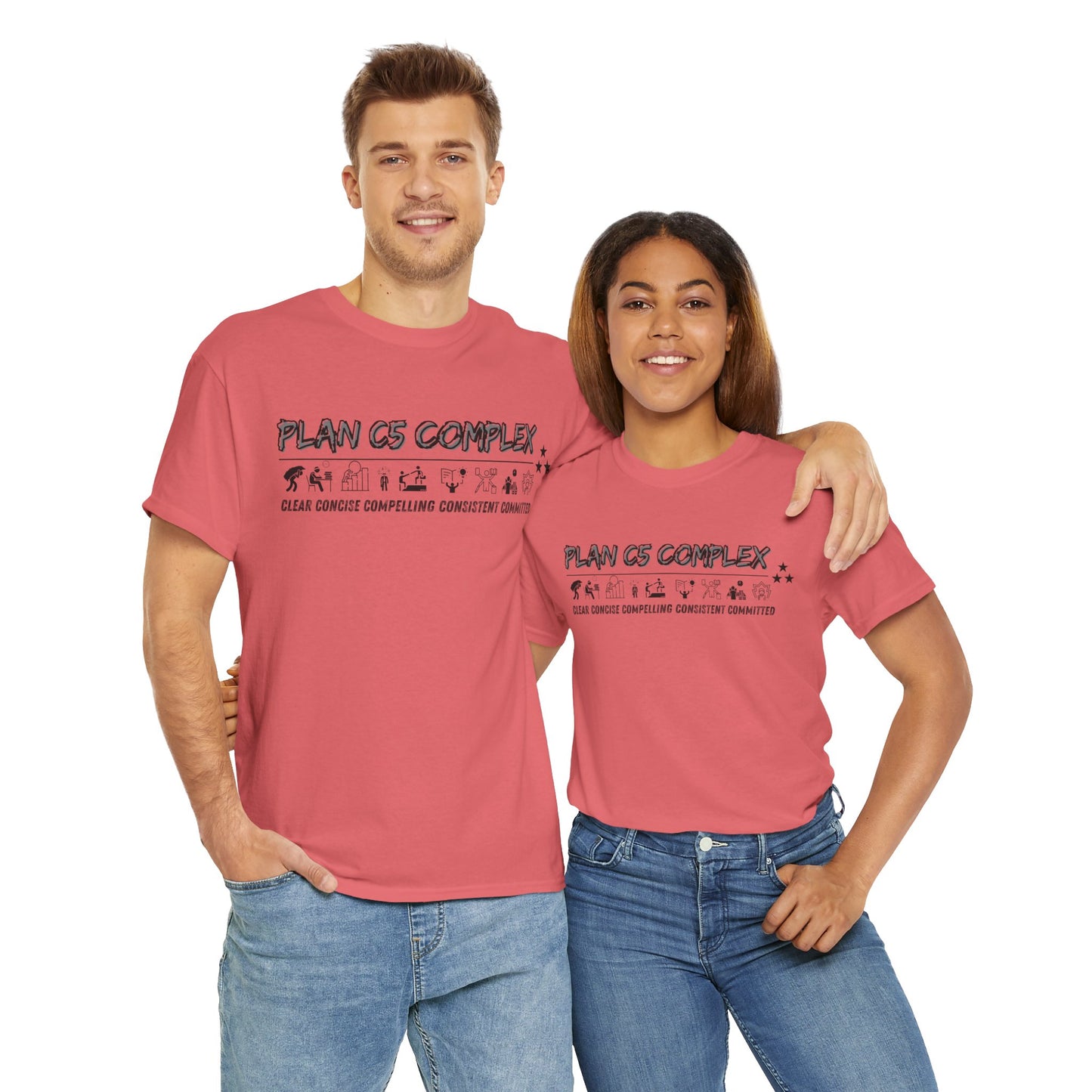 Plan C5 Complex Tee Motivational T-shirt Smartass Shirt Inspirational Shirt Self Motivating Shirt Self Love Shirt Mental Health Shirt