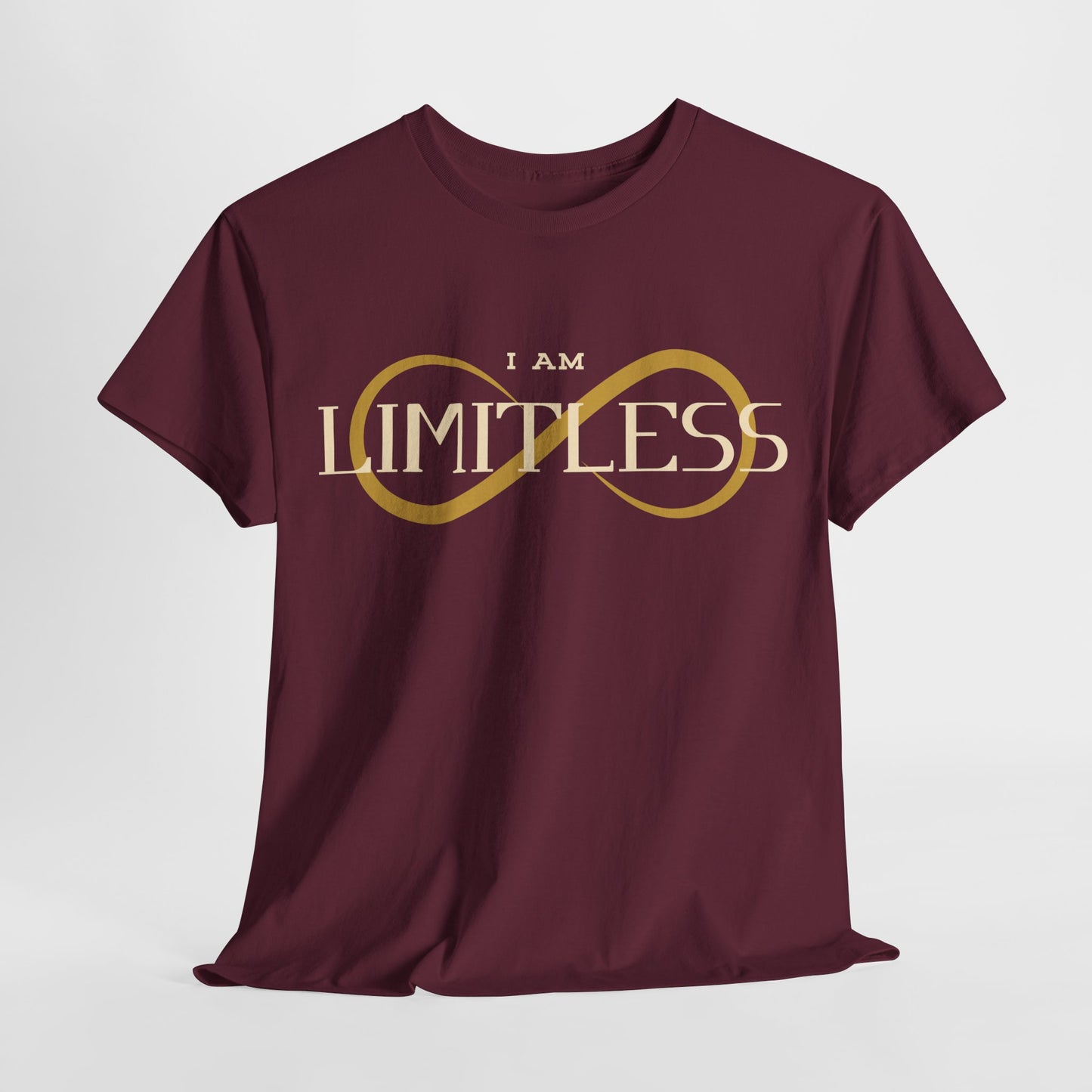 I Am Limitless Cotton Tee Limitless T-Shirt Positive Mentality Shirt Positive Saying Shirt Perfect Gift Quote Shirt Team Building Shirt
