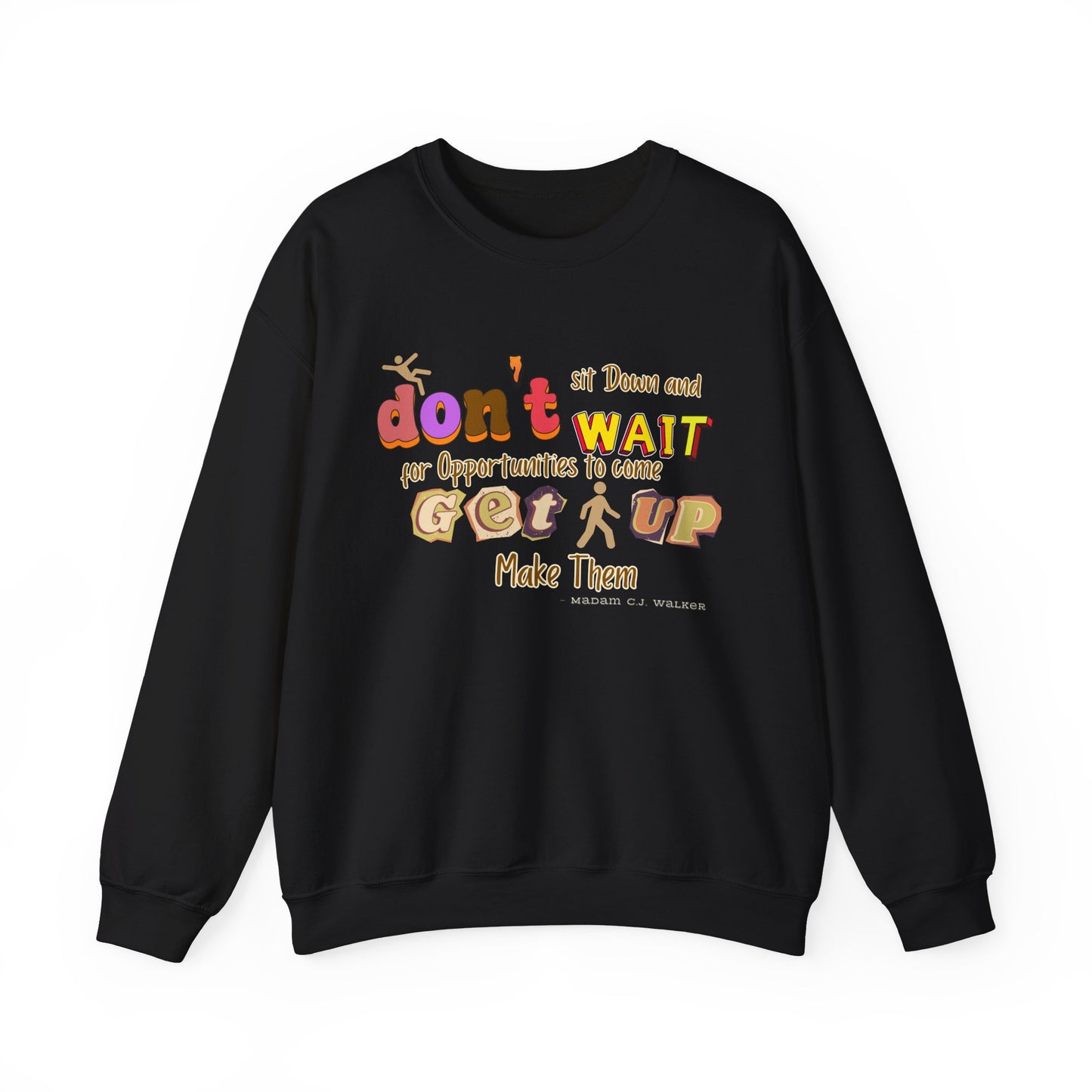 Opportunity Positive Quote Sweatshirt Perfect Gift Sweatshirt Saying Sweatshirt with Life Lesson Sweatshirt Positive Reminder Unisex Sweats