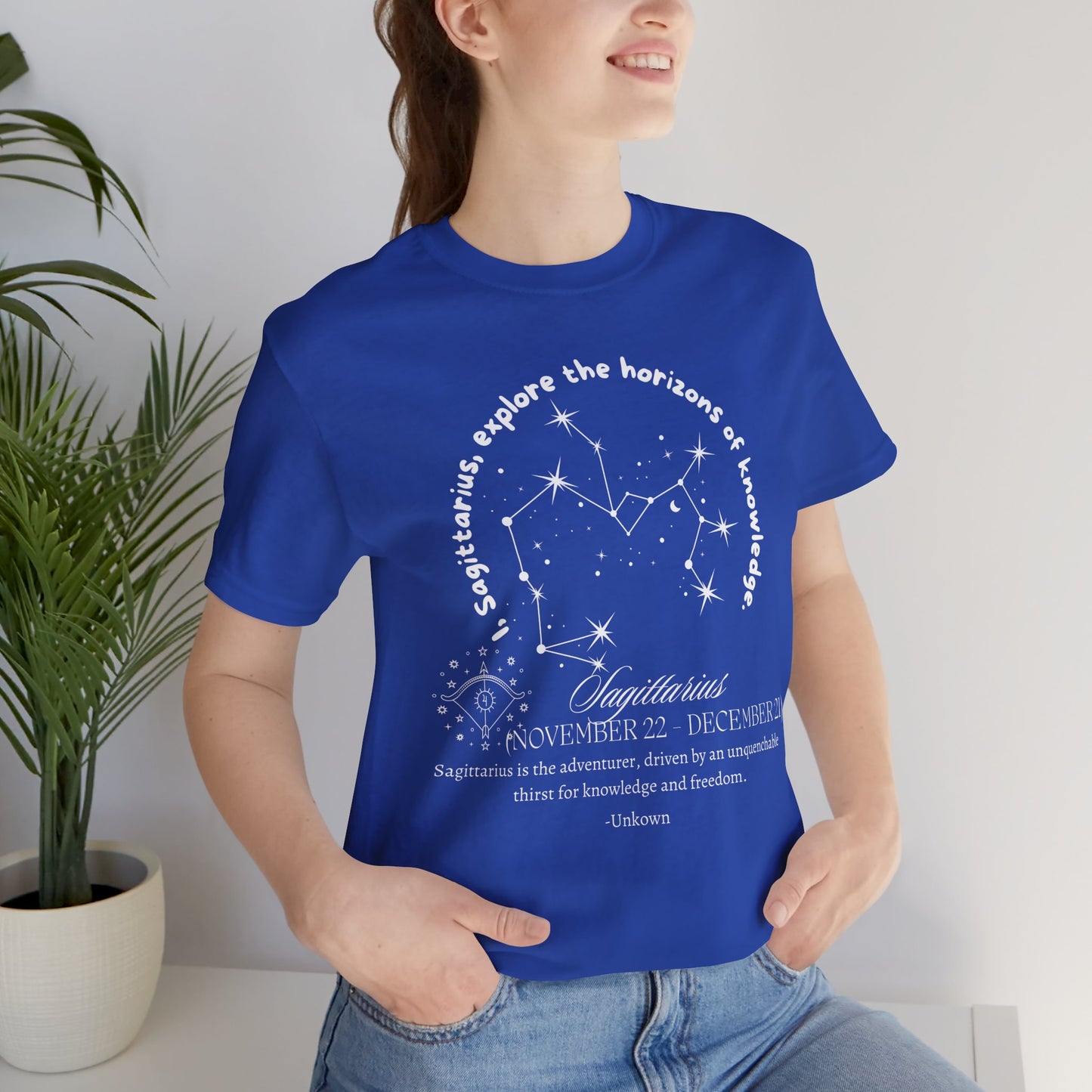 Sagittarius Zodiac Shirt Horoscope Shirt Constellation Gift Shirt Unisex Sagittarius Shirt Perfect Zodiac Birth Shirt Astrology Shirt