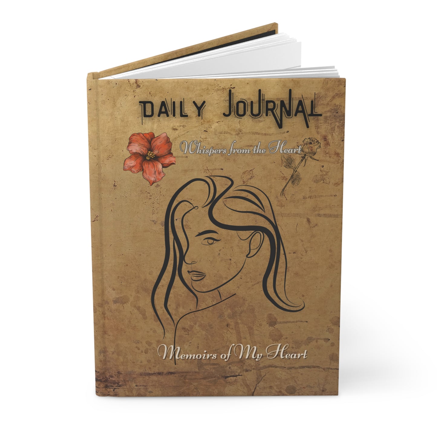 Vintage Heartfelt Journal for Girls Perfect Gift Perfect Journal Daily Journal Decent Journal Vintage Modern Journal for Women