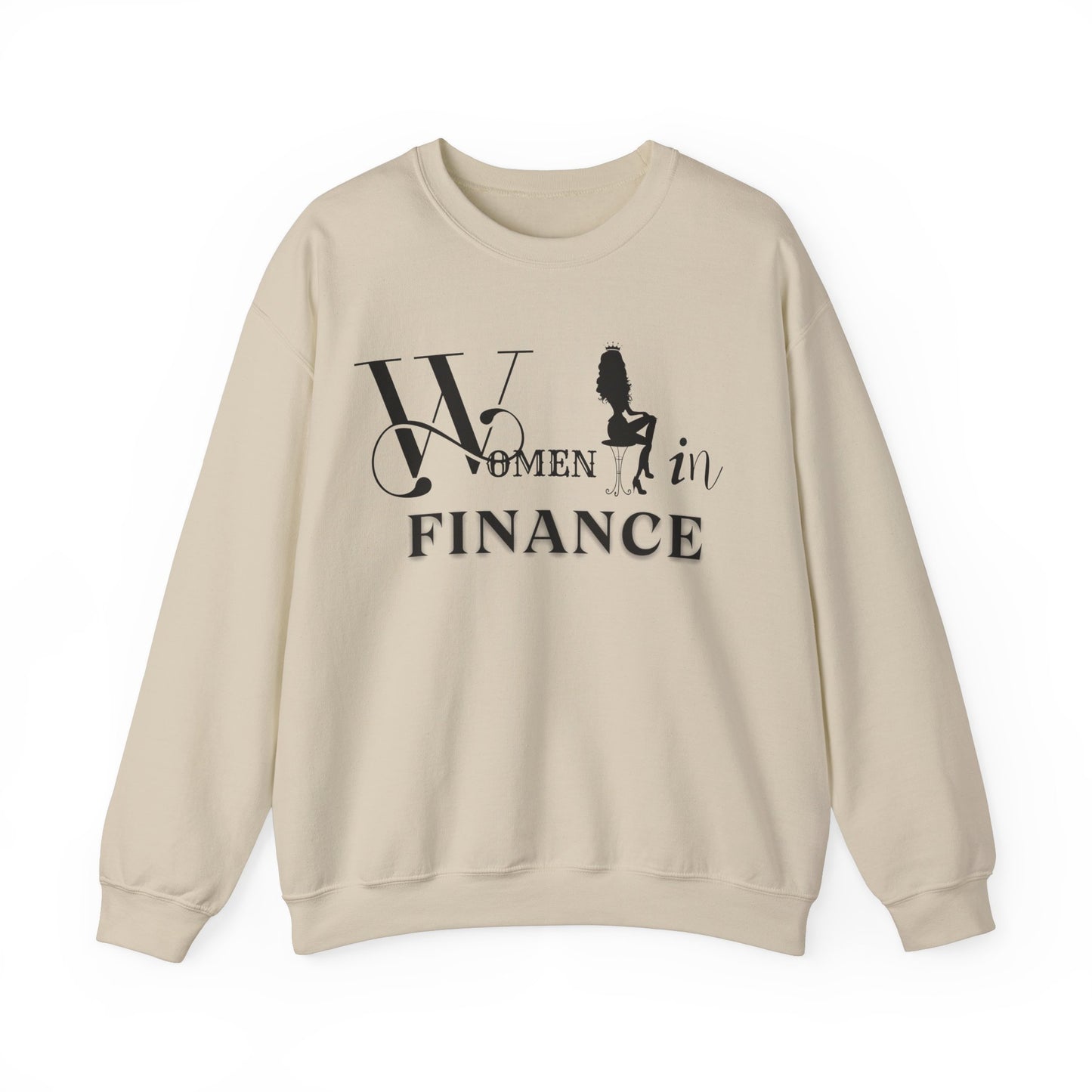 Women in Finance Sweatshirt Strong Independent Women Sweatshirt Perfect Gift Sweatshirt Positive Quote Sweatshirt Single Sweatshirt