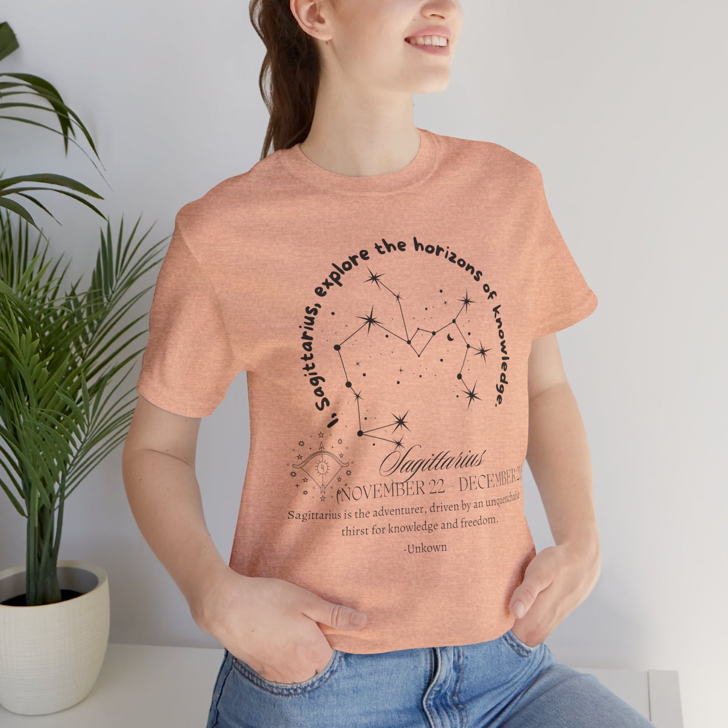 Sagittarius Zodiac Shirt Horoscope Shirt Constellation Gift Shirt Unisex Sagittarius Shirt Perfect Zodiac Birth Shirt Astrology Shirt