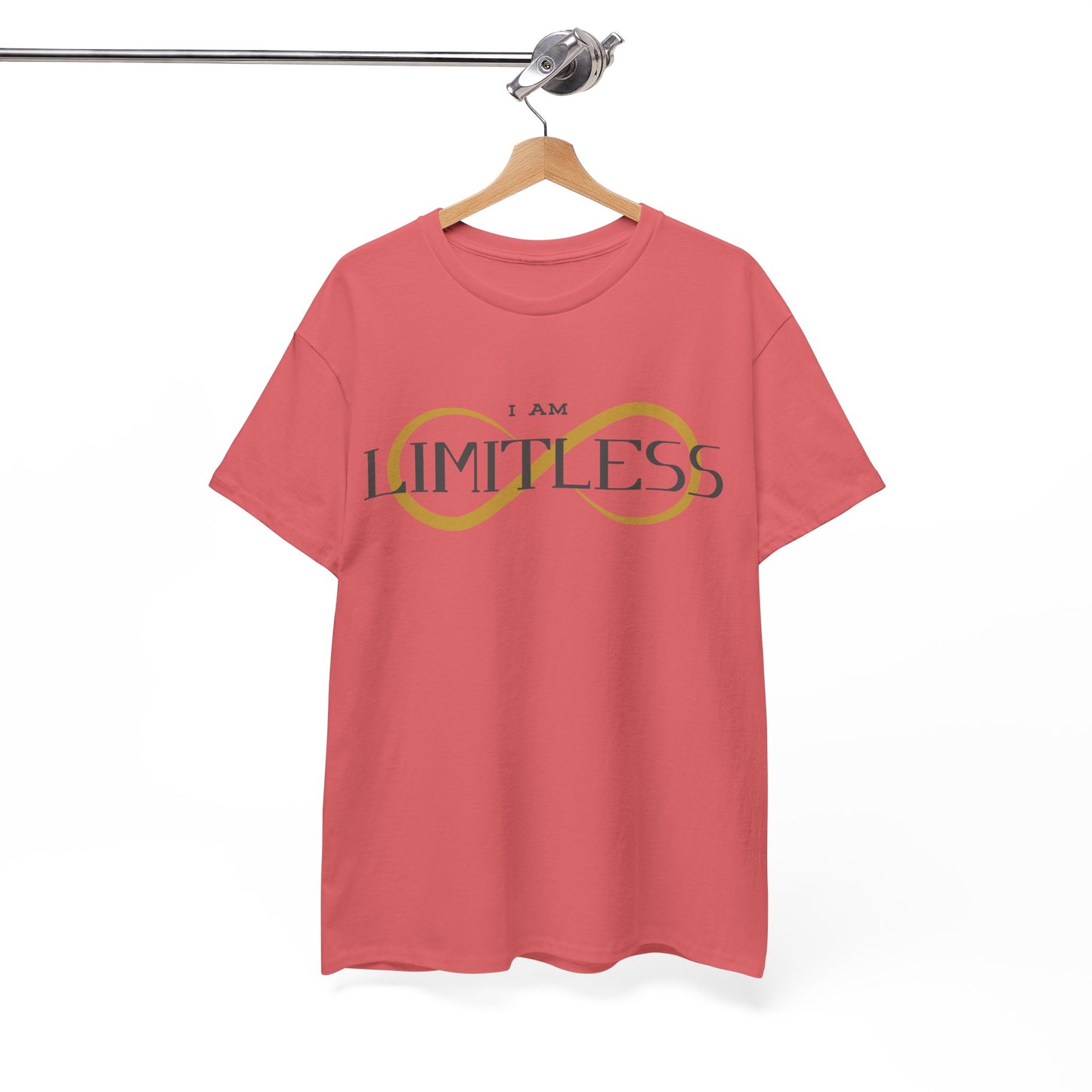 I Am Limitless Cotton Tee Limitless T-Shirt Positive Mentality Shirt Positive Saying Shirt Perfect Gift Quote Shirt Team Building Shirt