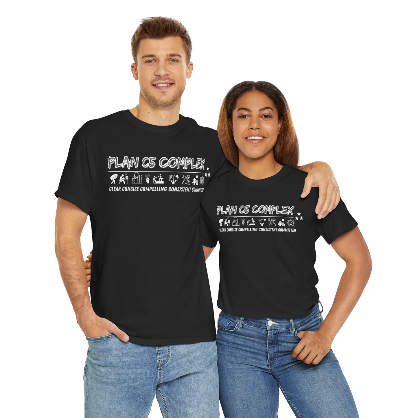 Plan C5 Complex Tee Motivational T-shirt Smartass Shirt Inspirational Shirt Self Motivating Shirt Self Love Shirt Mental Health Shirt