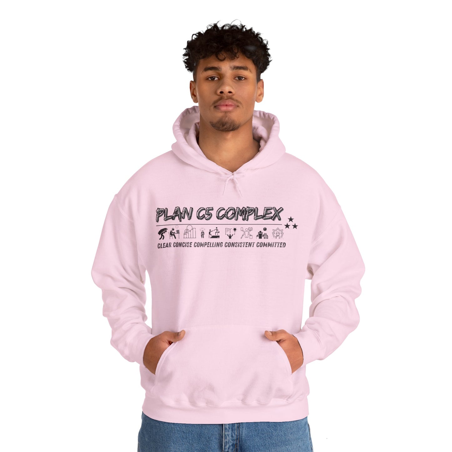 Plan C5 Complex Hoodie, Unisex Hooded Sweatshirt, Perfect Hoodie Comfortable Hoodie, Stylish Hoodie, Perfect Gift Hoodie, Self Love Hoodie