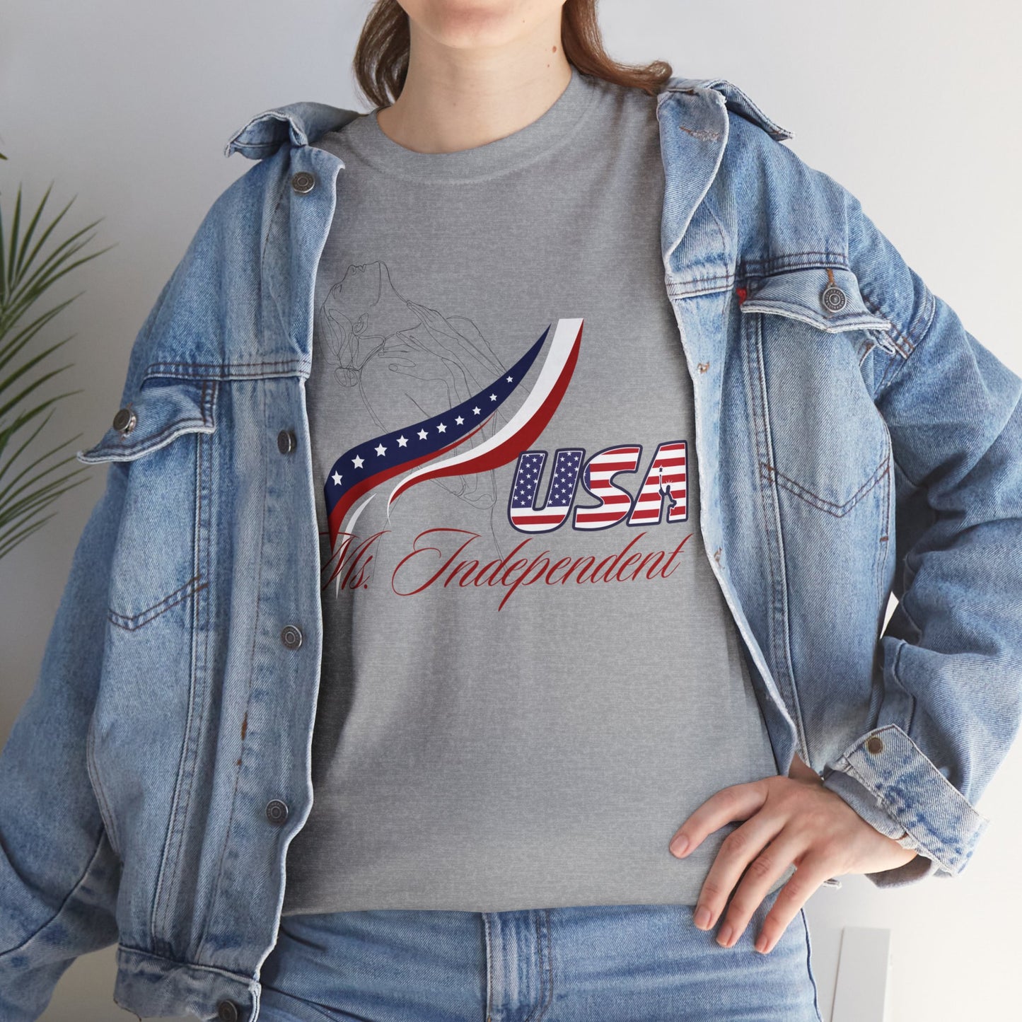 Ms. Independent Shirt for Strong Women Shirt for Independent Women Independence Day Shirt for Women Everyday Shirt for Women Mom Shirt