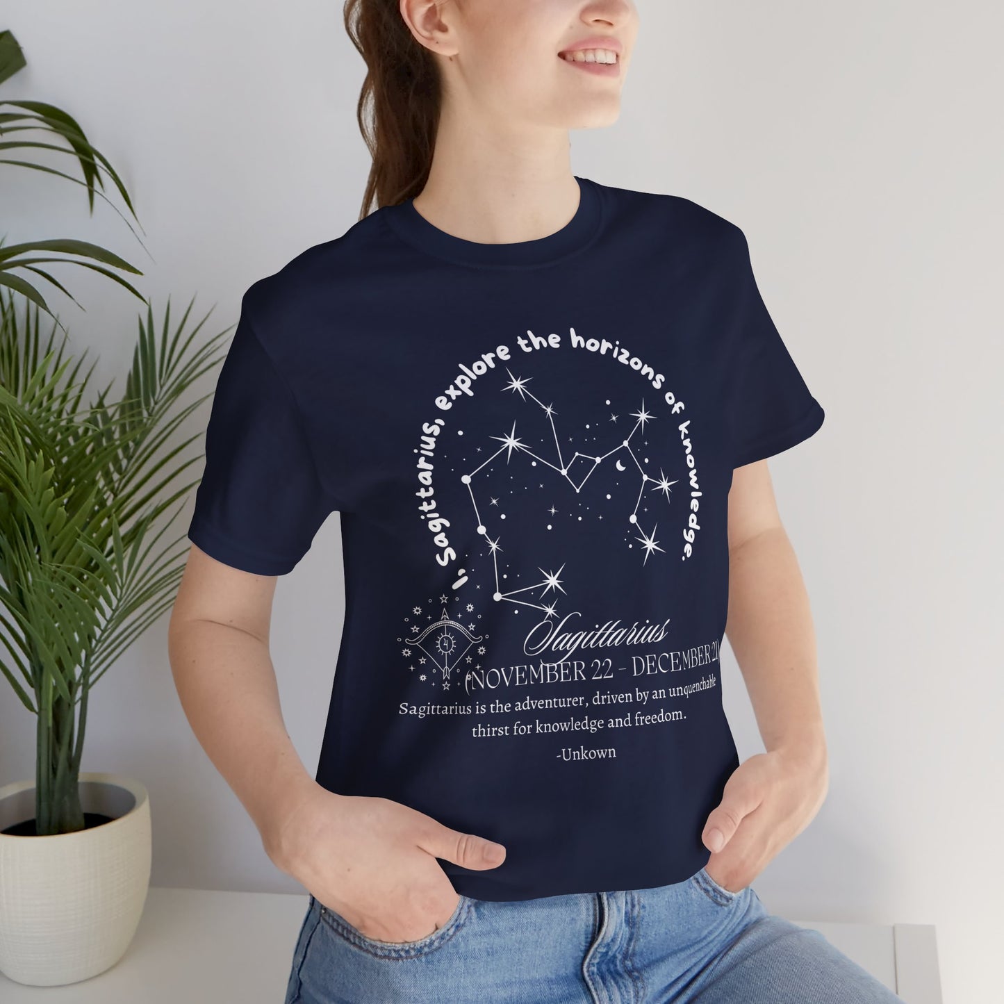 Sagittarius Zodiac Shirt Horoscope Shirt Constellation Gift Shirt Unisex Sagittarius Shirt Perfect Zodiac Birth Shirt Astrology Shirt