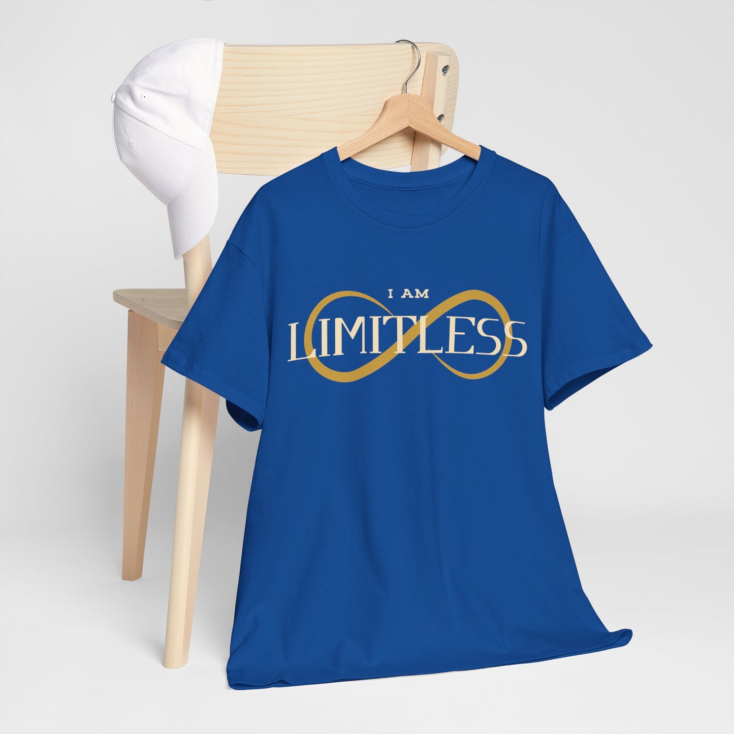 I Am Limitless Cotton Tee Limitless T-Shirt Positive Mentality Shirt Positive Saying Shirt Perfect Gift Quote Shirt Team Building Shirt