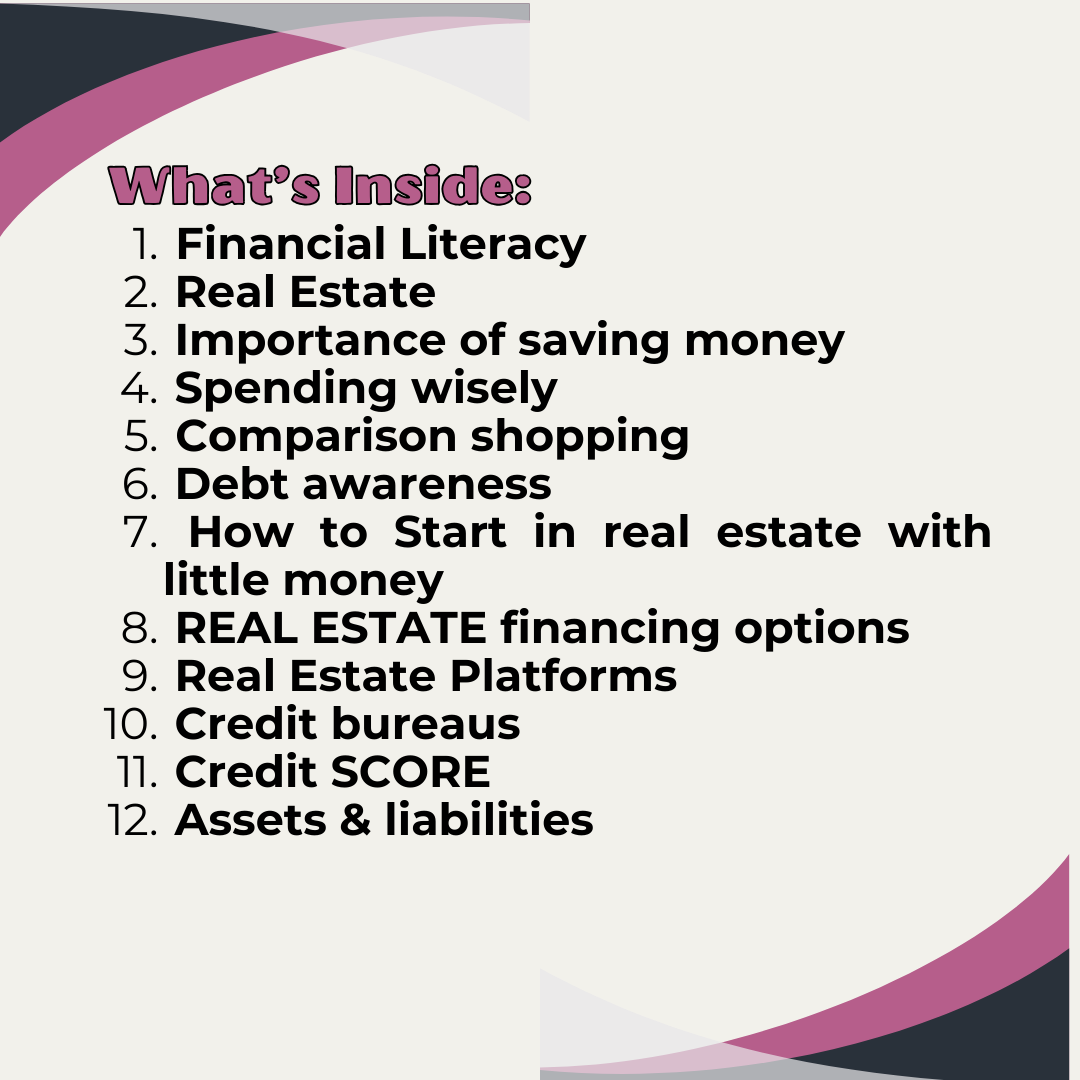 Middle School Volume III Money Moves Financial Literacy Learning Book III Digital Downloadable and Printable
