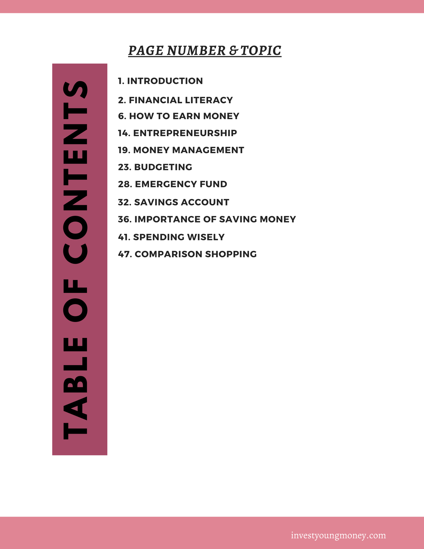 Money Moves - Learning Book I | Middle School Financial Literacy Book