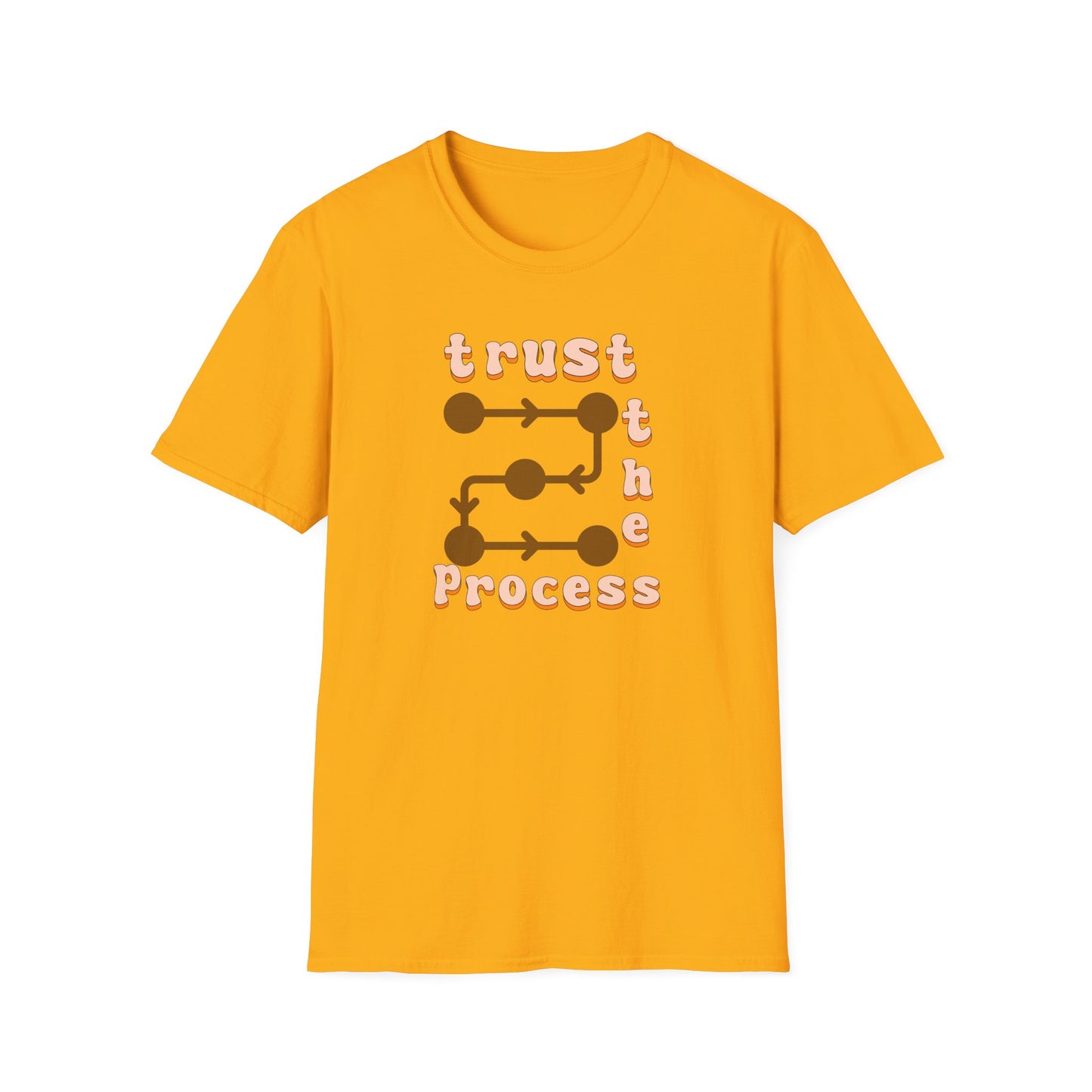 Trust the Process Shirt Motivational Quote Shirt Positive Shirt Chic Stylish T-shirt Unisex Shirt Graphic Shirt