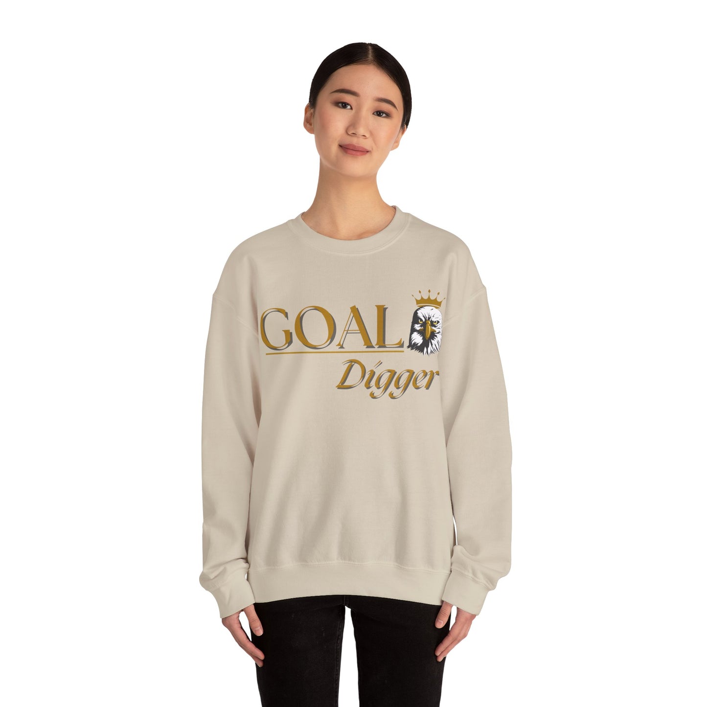 Goal Digger Sweatshirt Goal Crusher Sweatshirt Perfect Gift for Goal Oriented Sweatshirt with Quote Self Love Sweatshirt Love Sweatshirt