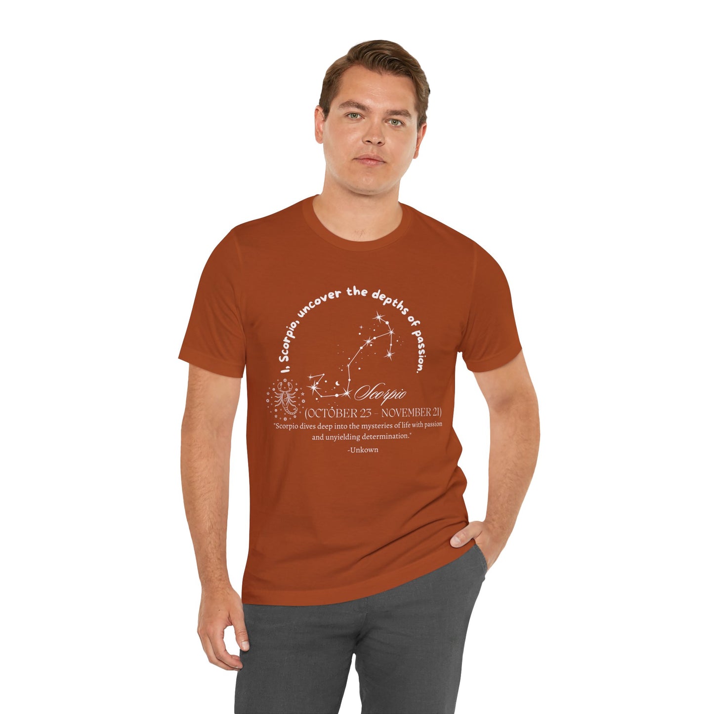 Scorpio Zodiac Shirt Horoscope Shirt Constellation Gift Shirt Unisex Scorpio Zodiac Shirt Perfect Zodiac Birth Shirt Astrology Shirt