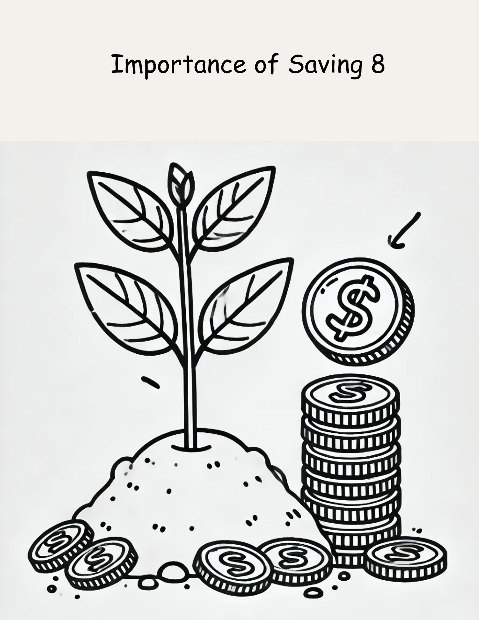 Money Coloring Book