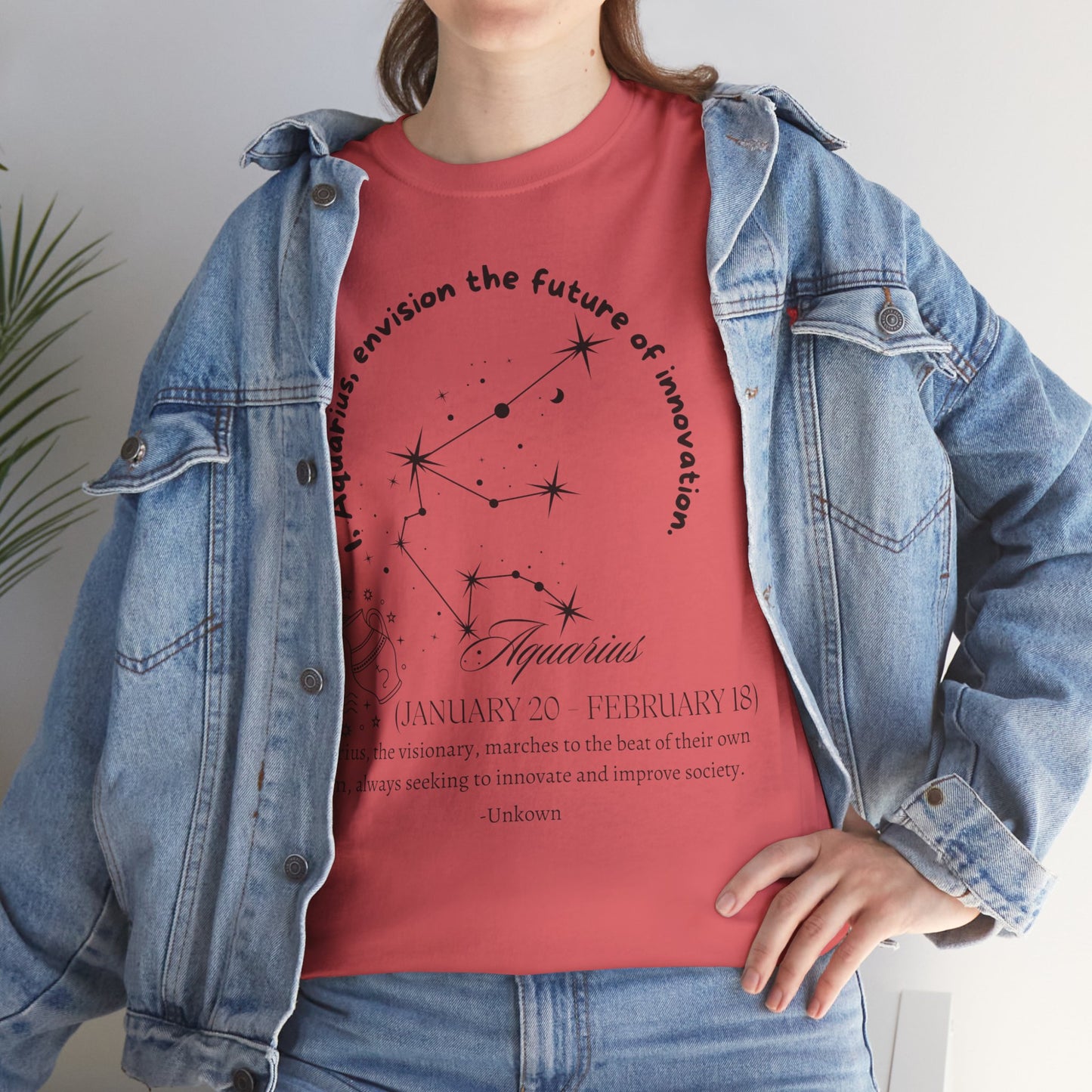 Aquarius Zodiac Sign Shirt Astrological Shirt Horoscope Shirt Aquarius Shirt Perfect Gift for Aquarius Shirt Perfect Shirt for Aquarius