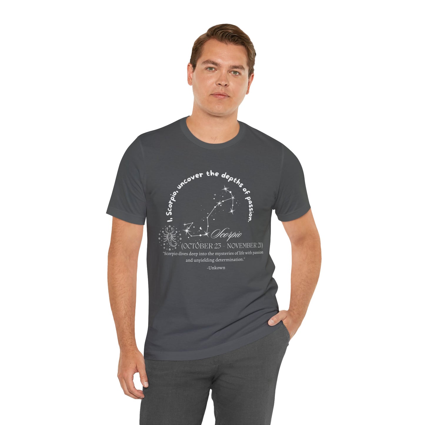 Scorpio Zodiac Shirt Horoscope Shirt Constellation Gift Shirt Unisex Scorpio Zodiac Shirt Perfect Zodiac Birth Shirt Astrology Shirt