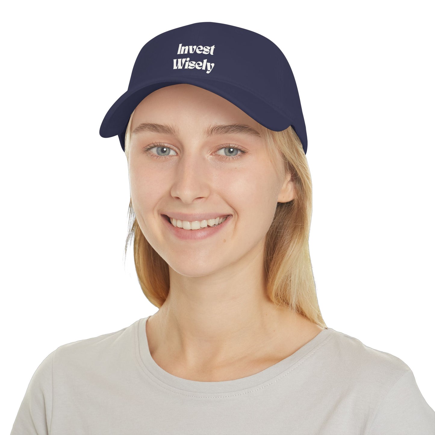 Invest Wisely Embroidered Baseball Cap Unisex Cap Finance Enthusiast Cap Fashion Financial Wisdom Cap Stylish Cap Investor Cap Business Man Cap Gen Z Cap Trending Cap Viral Cap