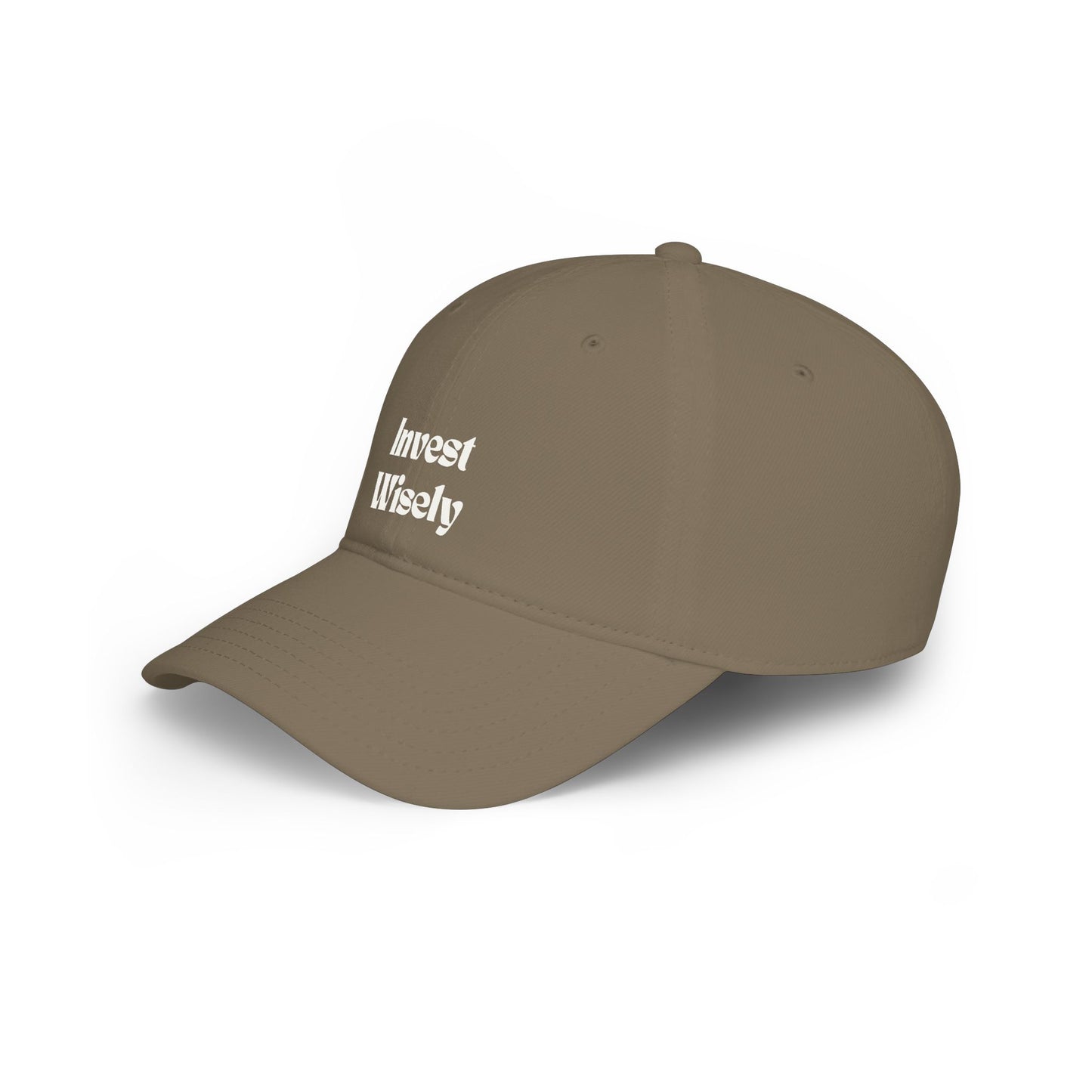 Invest Wisely Embroidered Baseball Cap Unisex Cap Finance Enthusiast Cap Fashion Financial Wisdom Cap Stylish Cap Investor Cap Business Man Cap Gen Z Cap Trending Cap Viral Cap