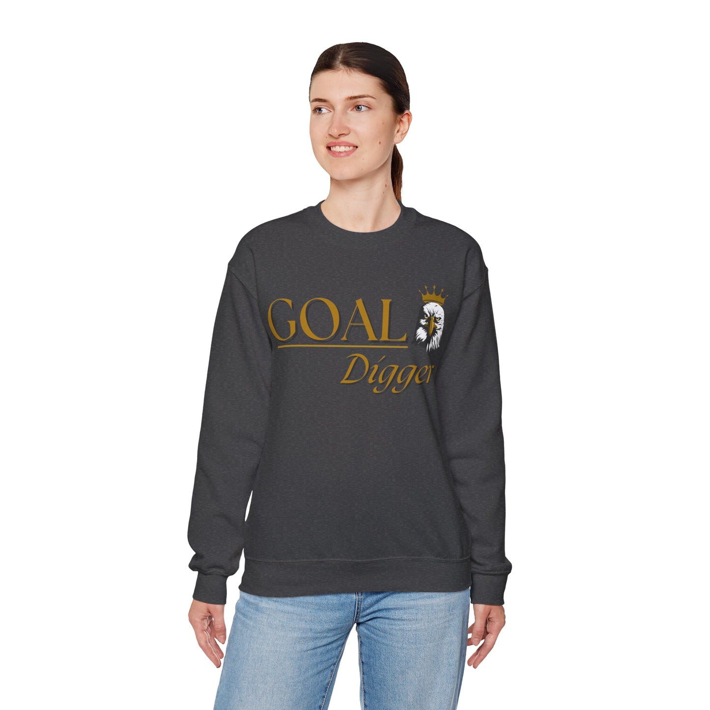 Goal Digger Sweatshirt Goal Crusher Sweatshirt Perfect Gift for Goal Oriented Sweatshirt with Quote Self Love Sweatshirt Love Sweatshirt