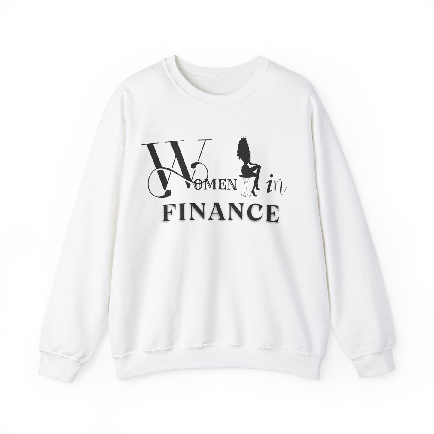 Women in Finance Sweatshirt Strong Independent Women Sweatshirt Perfect Gift Sweatshirt Positive Quote Sweatshirt Single Sweatshirt