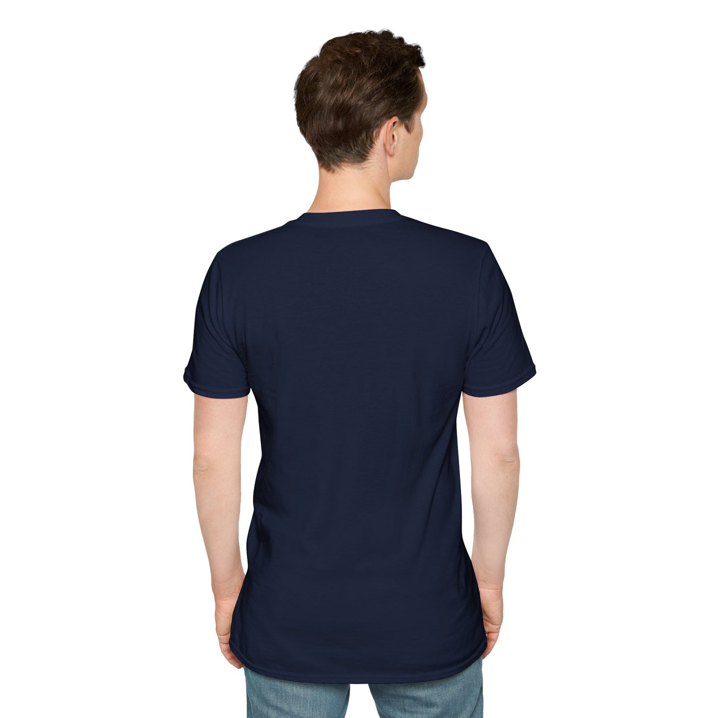 The Journey of a Thousand Miles Begins with One Step Unisex Softstyle T-Shirt Direction Quote Shirt Comfortable Daily Shirt Gift T-shirt