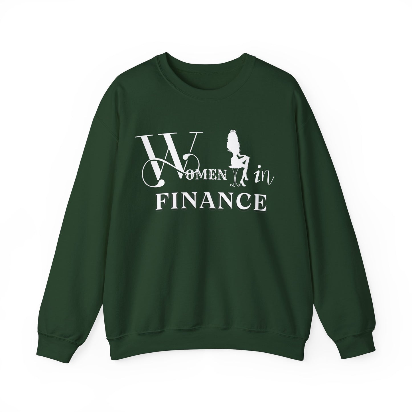 Women in Finance Sweatshirt Strong Independent Women Sweatshirt Perfect Gift Sweatshirt Positive Quote Sweatshirt Single Sweatshirt