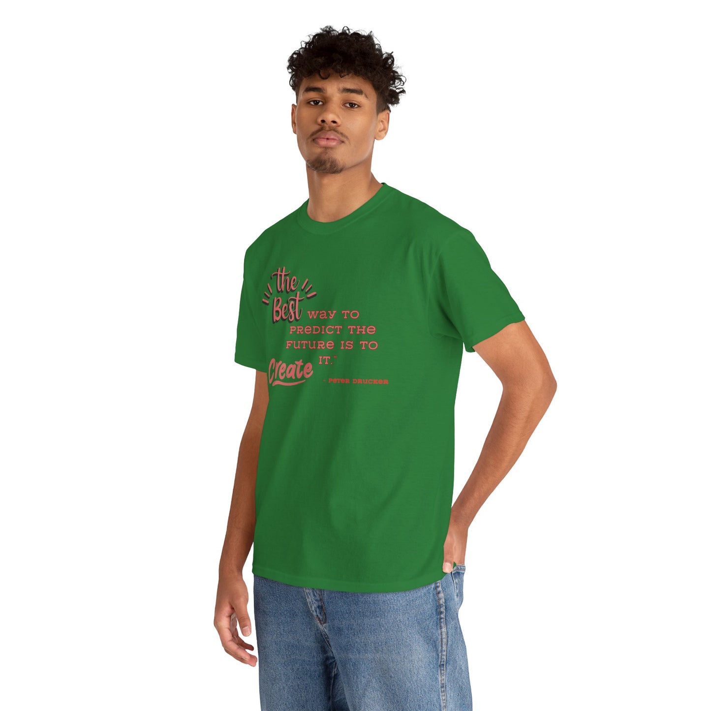 The Best Way To Predict the Future Is To Create It T-Shirt Positive Quote Shirt Self Reminder Shirt Inspirational Shirt Mental Health Shirt Self love shirt