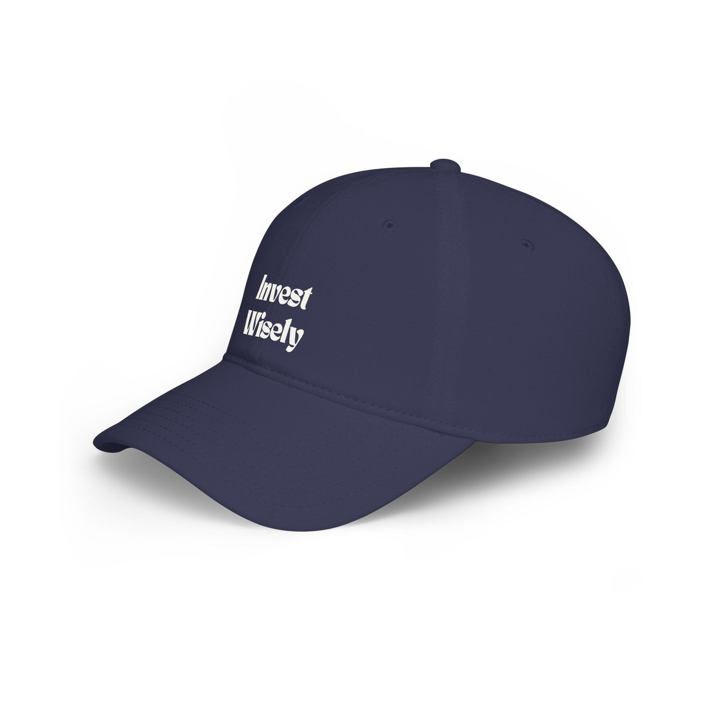 Invest Wisely Embroidered Baseball Cap Unisex Cap Finance Enthusiast Cap Fashion Financial Wisdom Cap Stylish Cap Investor Cap Business Man Cap Gen Z Cap Trending Cap Viral Cap
