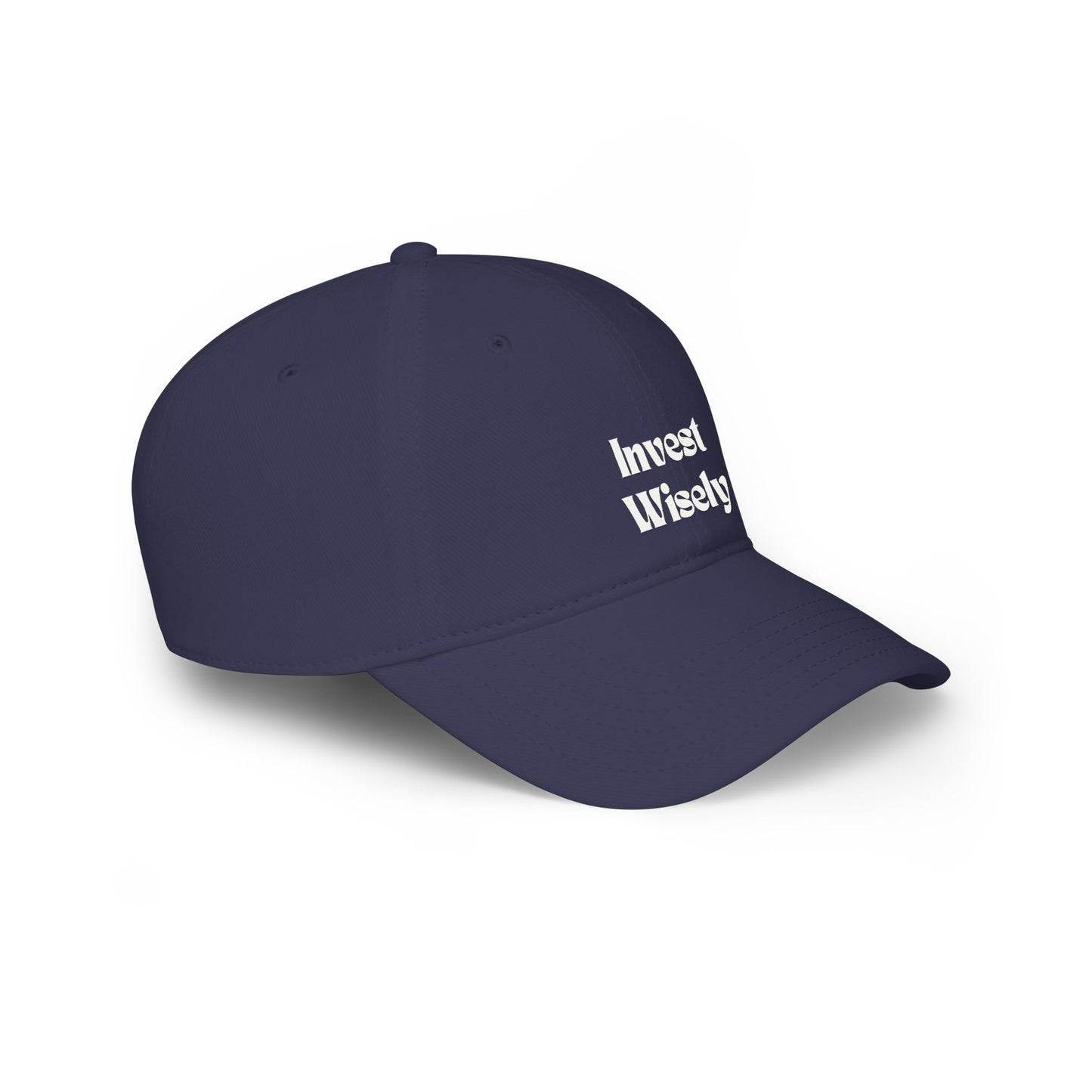 Invest Wisely Embroidered Baseball Cap Unisex Cap Finance Enthusiast Cap Fashion Financial Wisdom Cap Stylish Cap Investor Cap Business Man Cap Gen Z Cap Trending Cap Viral Cap
