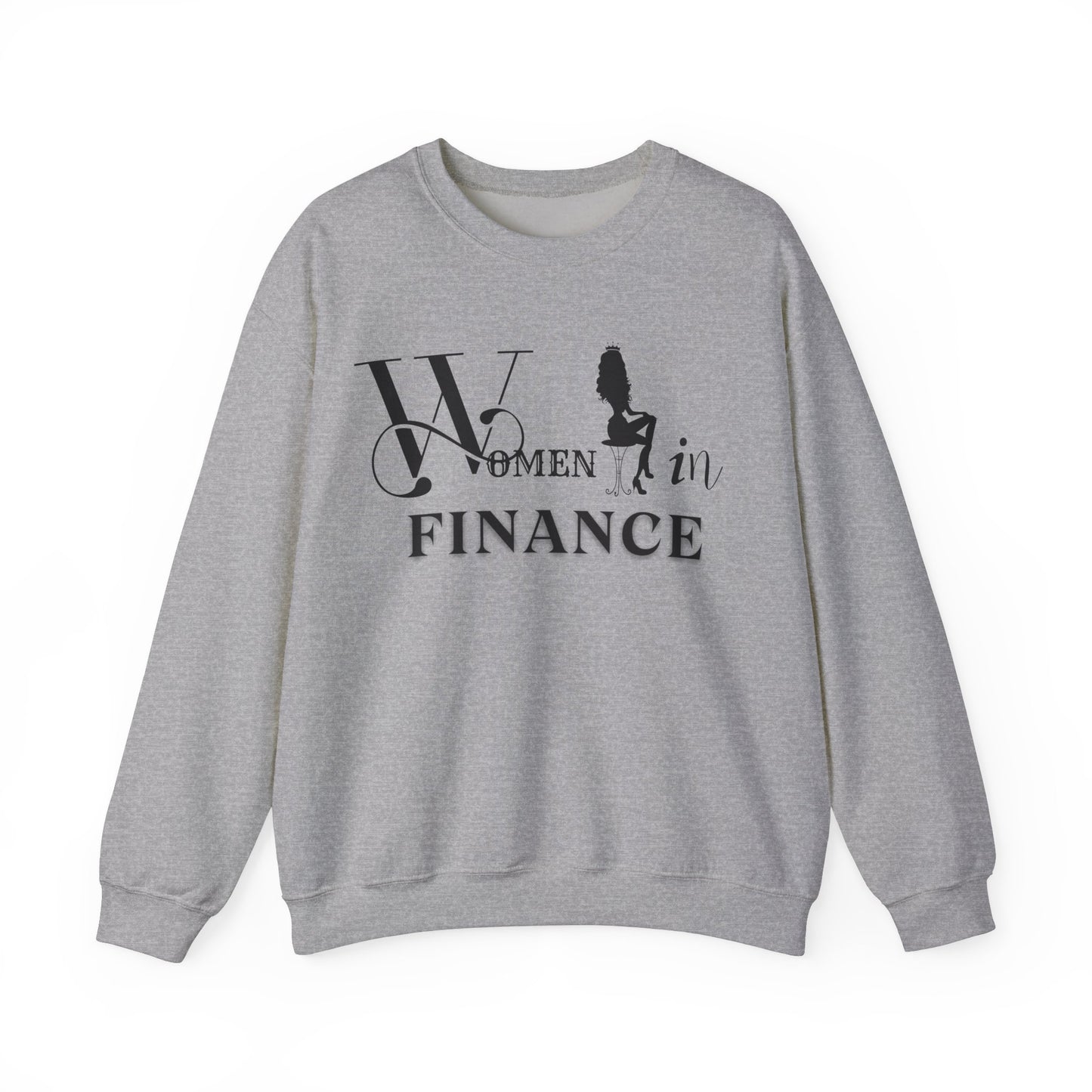 Women in Finance Sweatshirt Strong Independent Women Sweatshirt Perfect Gift Sweatshirt Positive Quote Sweatshirt Single Sweatshirt