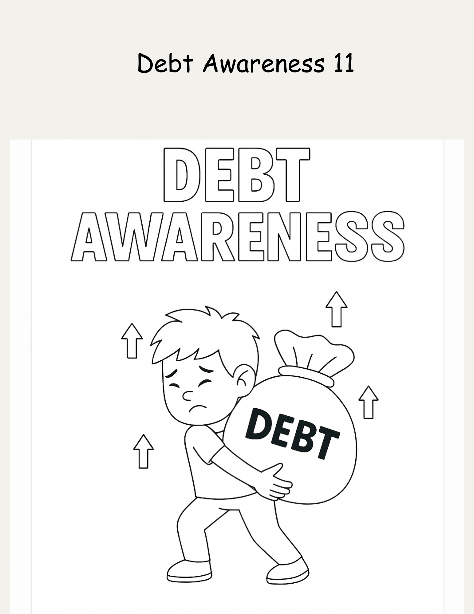 Money Coloring Book