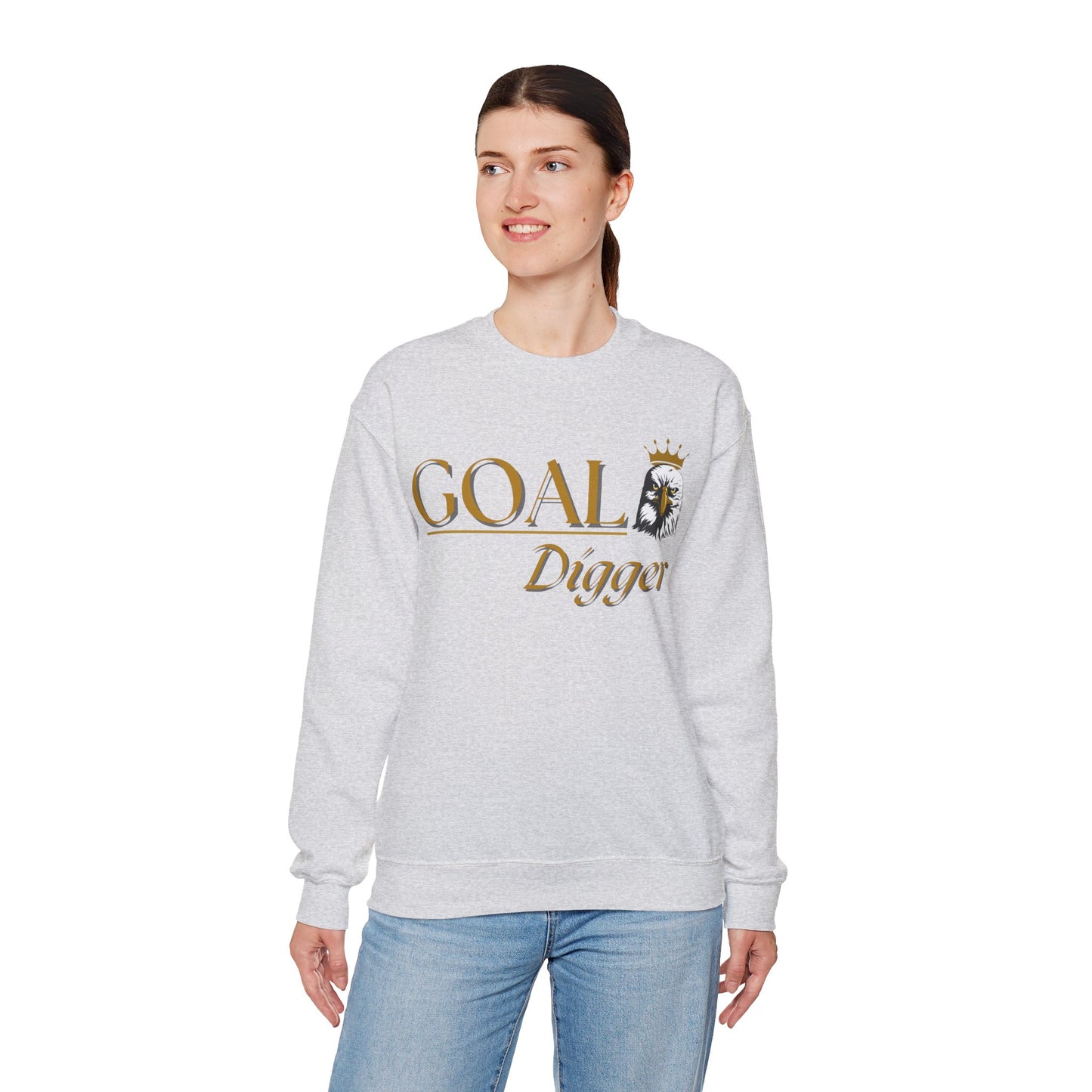 Goal Digger Sweatshirt Goal Crusher Sweatshirt Perfect Gift for Goal Oriented Sweatshirt with Quote Self Love Sweatshirt Love Sweatshirt