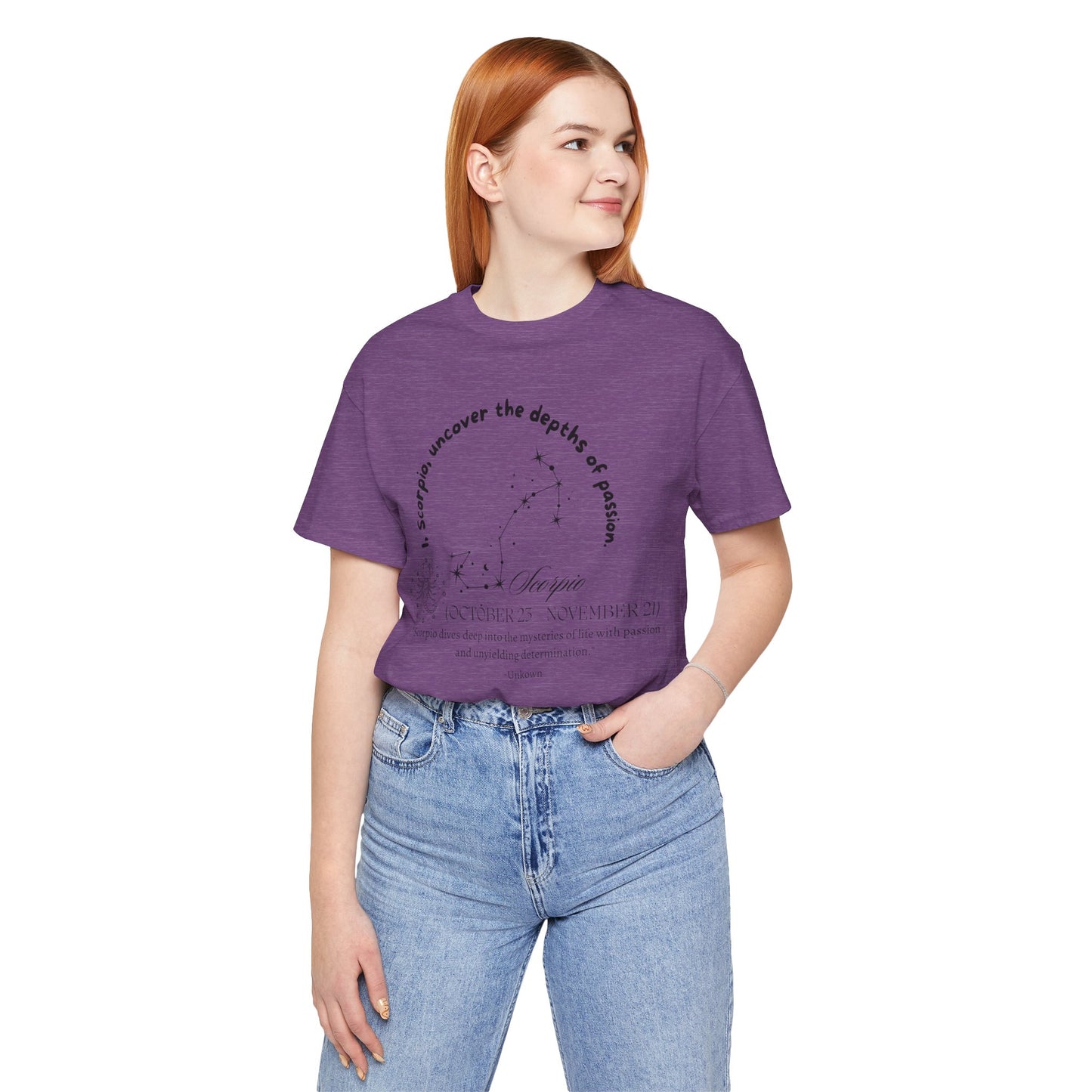 Scorpio Zodiac Shirt Horoscope Shirt Constellation Gift Shirt Unisex Scorpio Zodiac Shirt Perfect Zodiac Birth Shirt Astrology Shirt