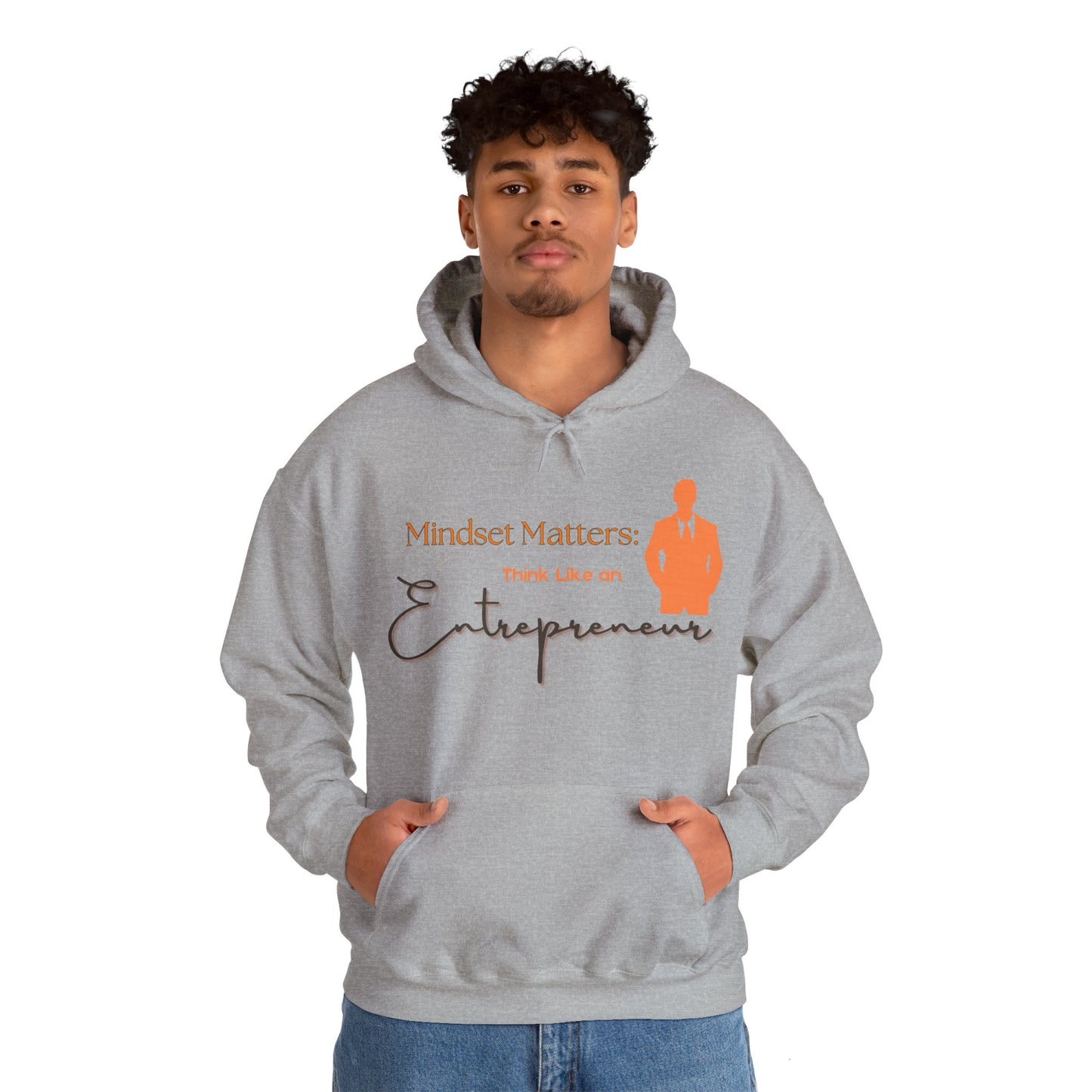 Mindset Matters Think like an Entrepreneur Hoodie Businessmen Hoodie Perfect Gift Hoodie Business Hoodie Perfect for Inspiring Young Entrepreneur Hoodie for Young Entrepreneur Hoodie for Team Building Perfect Gift for Boss