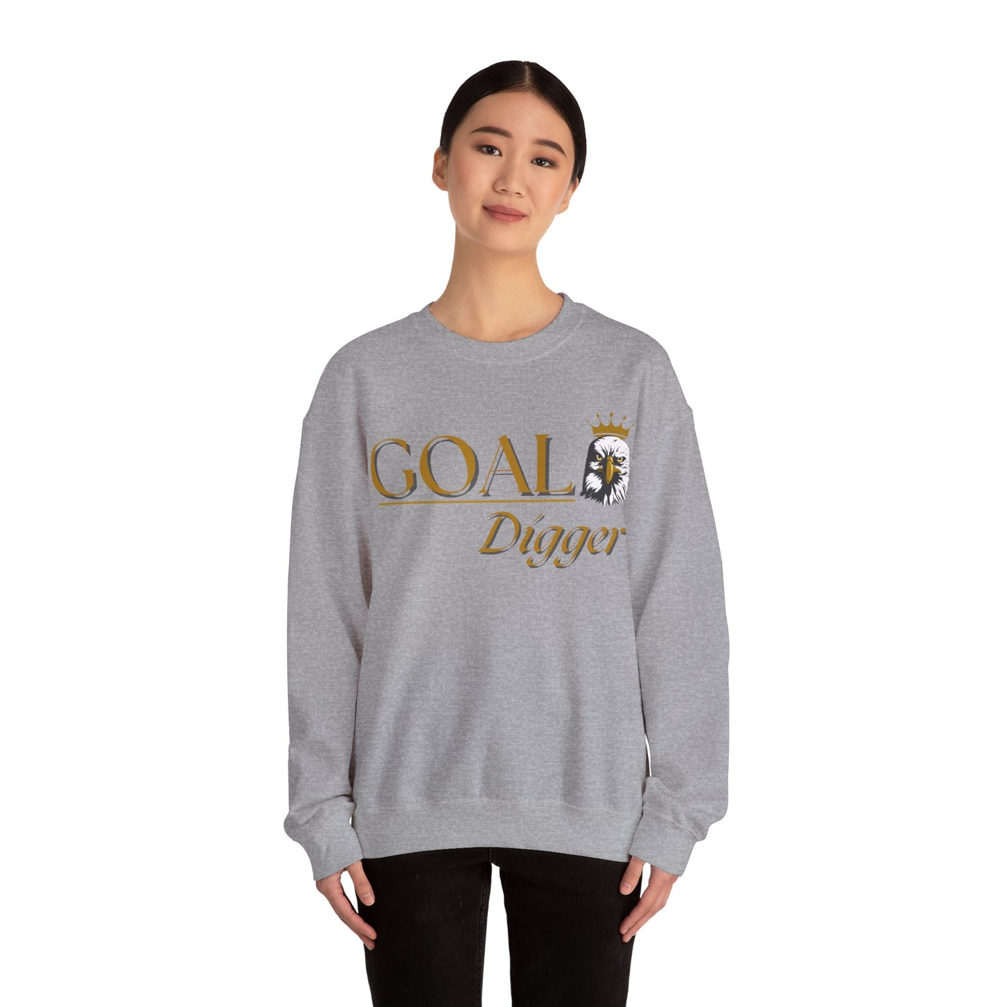 Goal Digger Sweatshirt Goal Crusher Sweatshirt Perfect Gift for Goal Oriented Sweatshirt with Quote Self Love Sweatshirt Love Sweatshirt