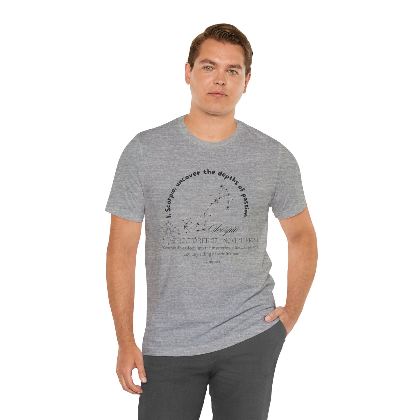 Scorpio Zodiac Shirt Horoscope Shirt Constellation Gift Shirt Unisex Scorpio Zodiac Shirt Perfect Zodiac Birth Shirt Astrology Shirt