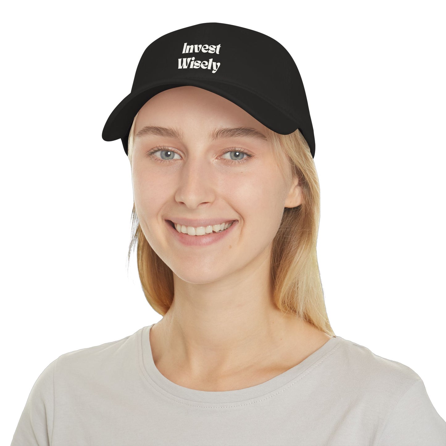 Invest Wisely Embroidered Baseball Cap Unisex Cap Finance Enthusiast Cap Fashion Financial Wisdom Cap Stylish Cap Investor Cap Business Man Cap Gen Z Cap Trending Cap Viral Cap